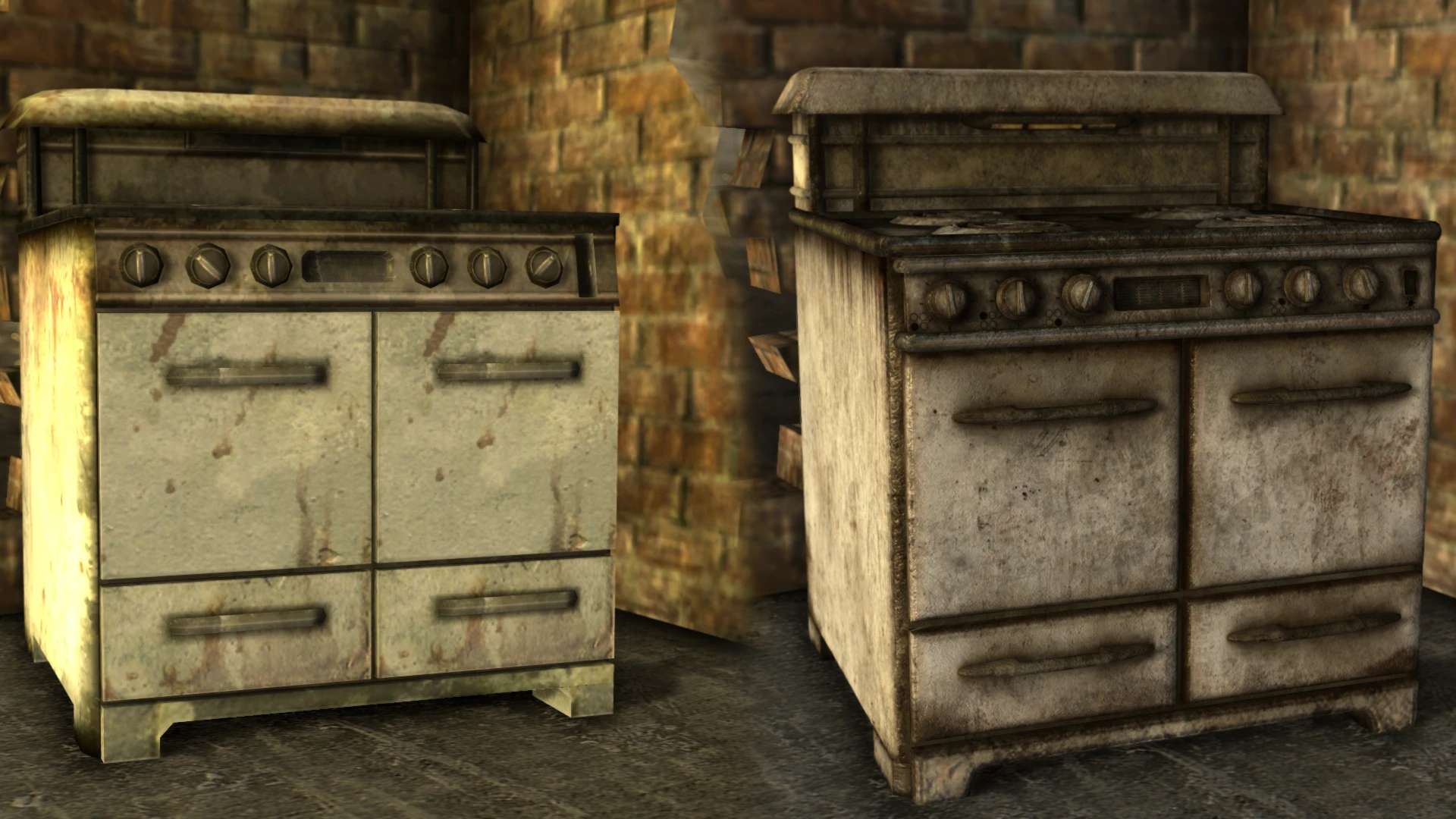 Physically Based Kitchenware mod for Fallout: New Vegas