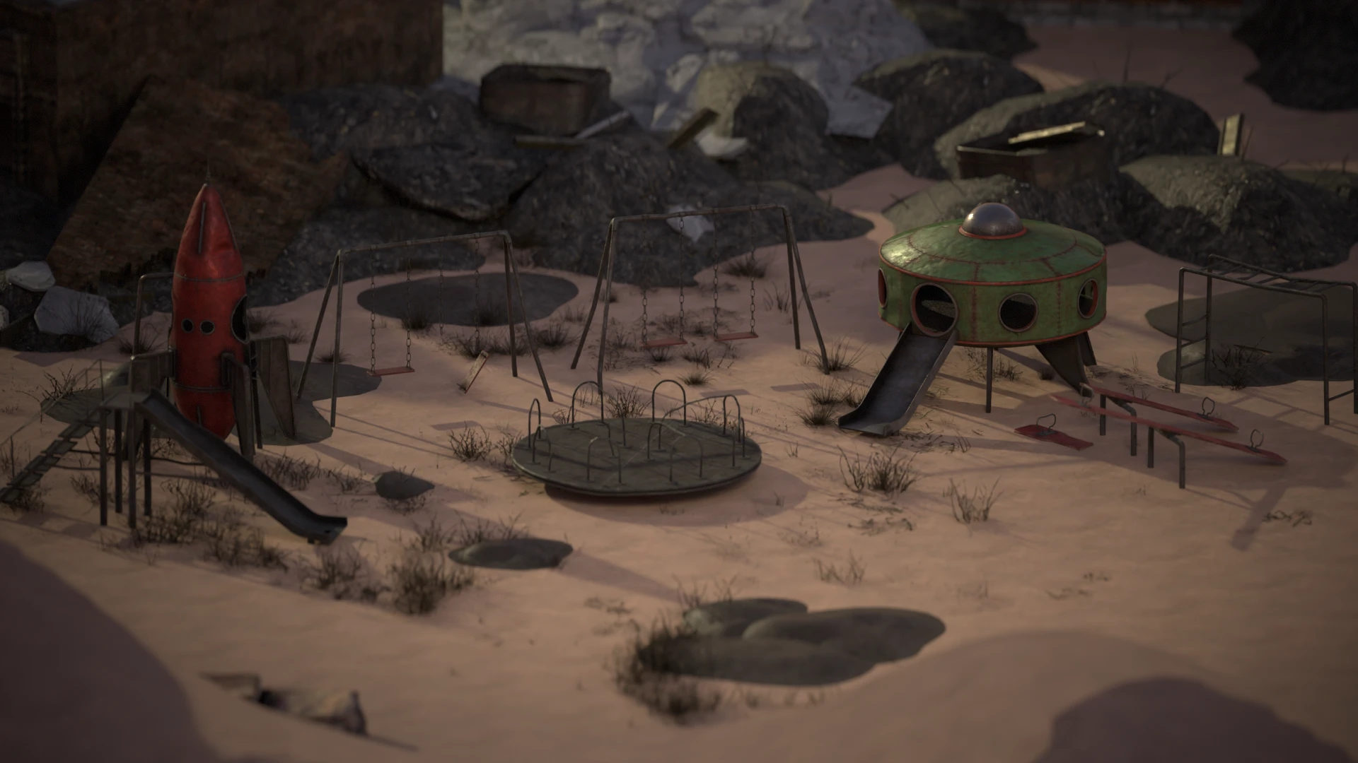 Physically Based Parkware mod for Fallout: New Vegas