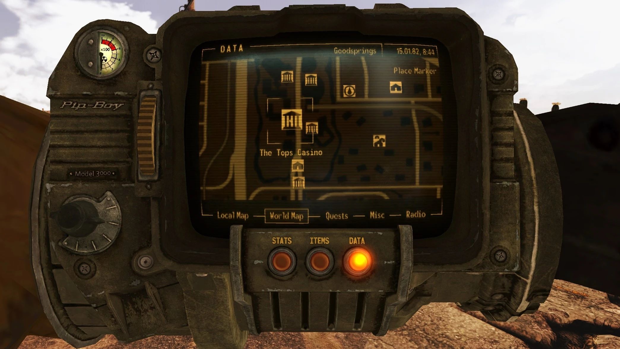 New Vegas Map Marker Project mod for Fallout: New Vegas