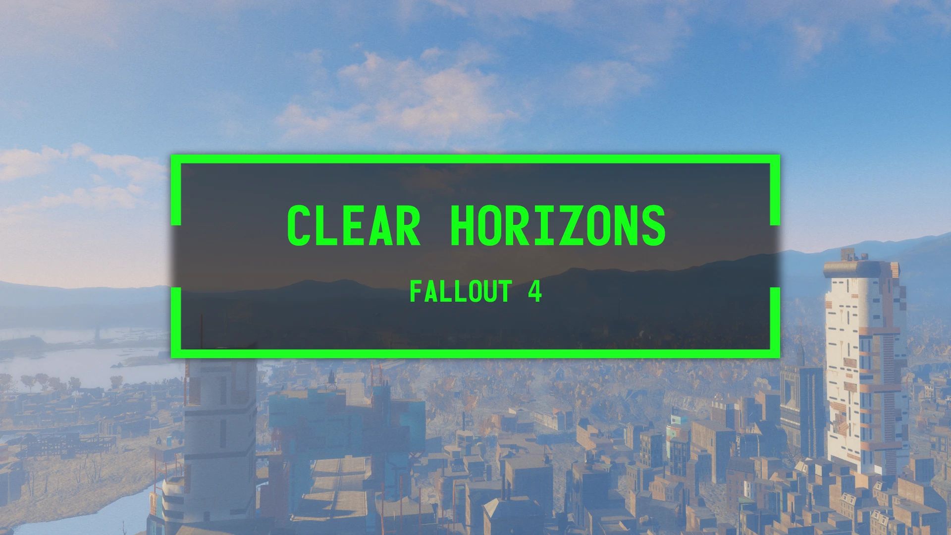 Clear Horizons mod for Fallout 4
