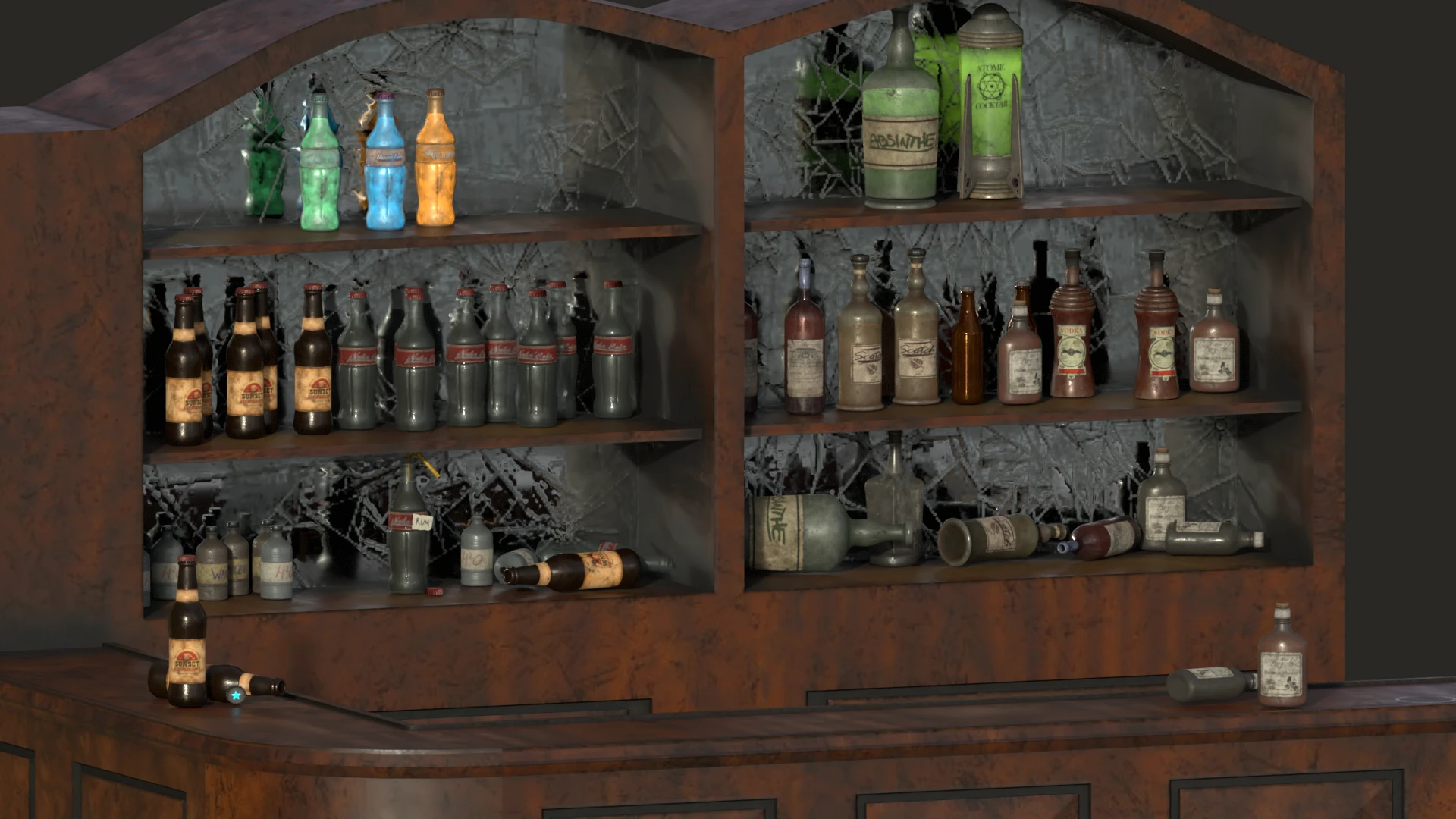 Physically Based Beverages mod for Fallout: New Vegas