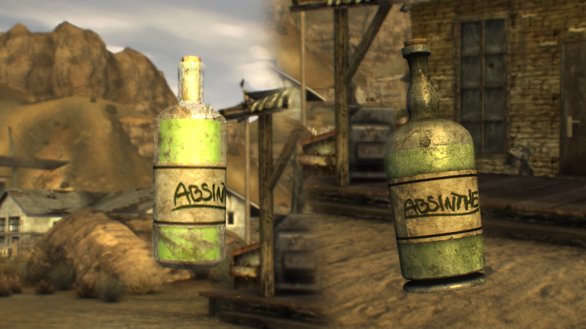 Physically Based Beverages mod for Fallout: New Vegas