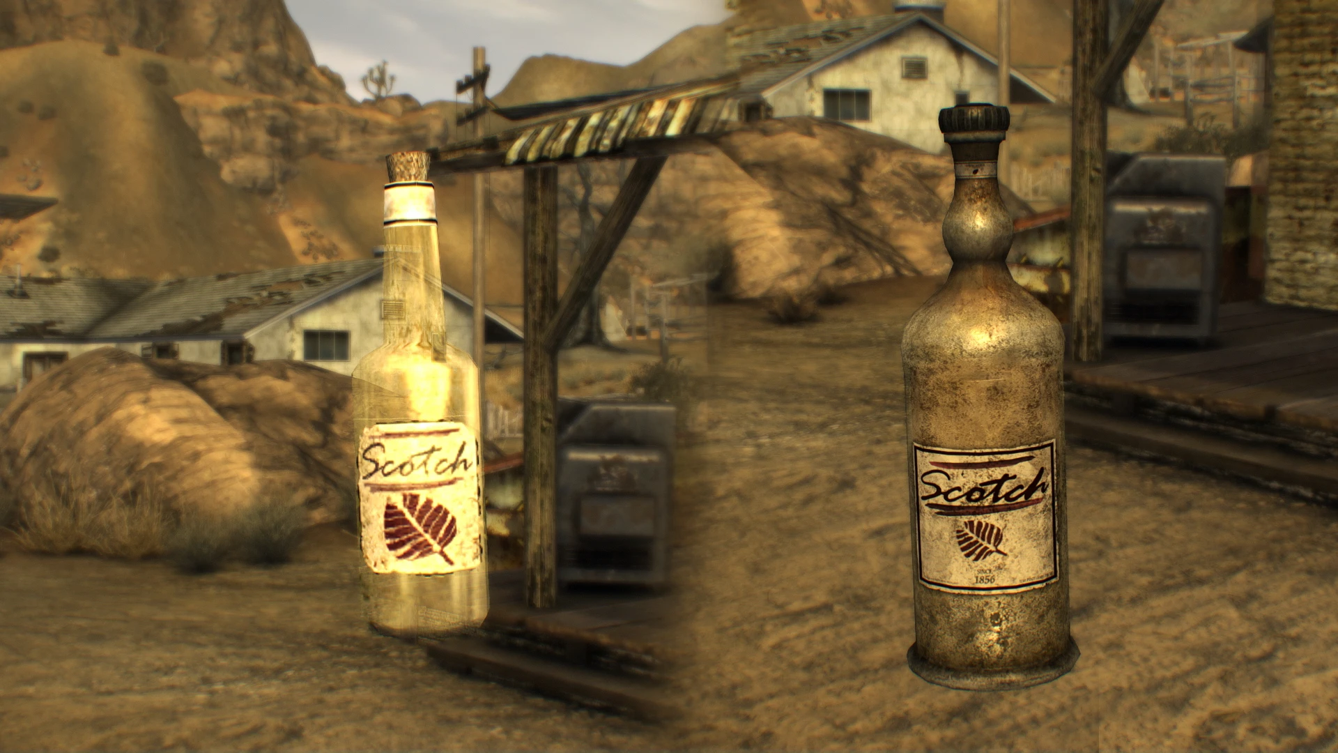 Physically Based Beverages mod for Fallout: New Vegas