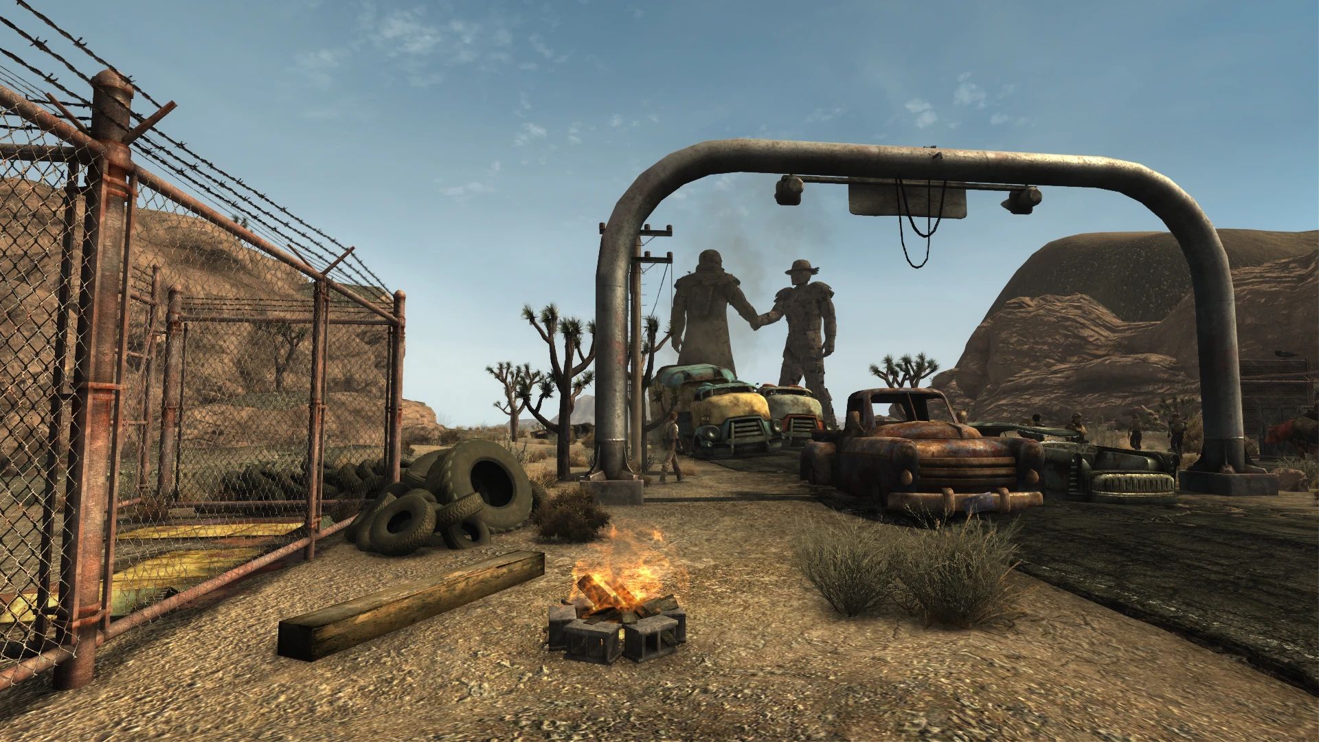 Campfires and Hotplates mod for Fallout: New Vegas