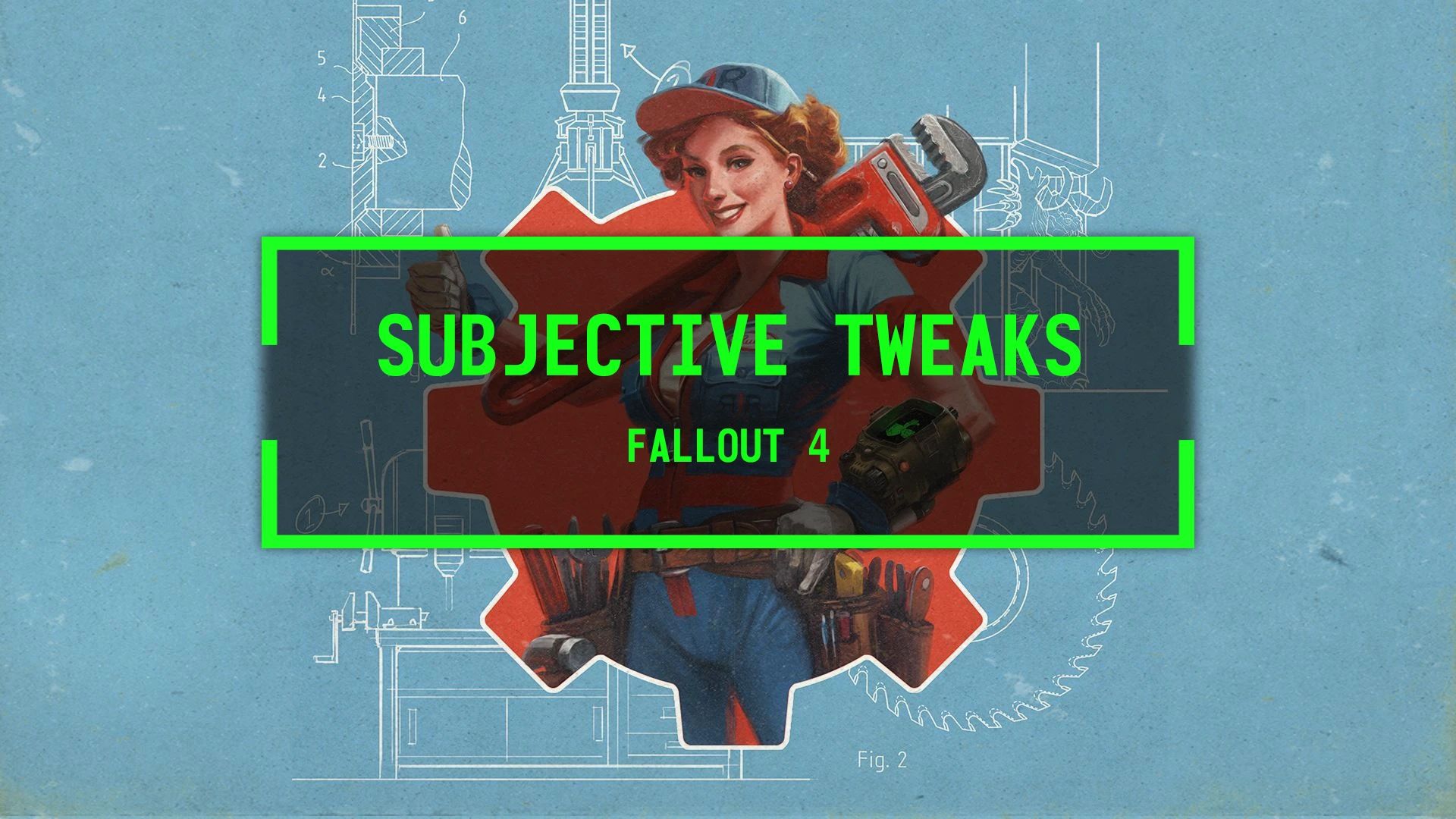 Subjective Tweaks mod for Fallout 4