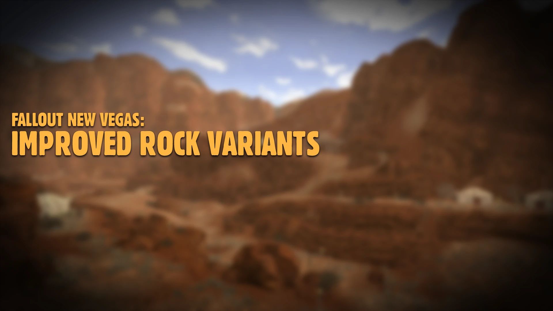 Improved Rock Variants mod for Fallout: New Vegas