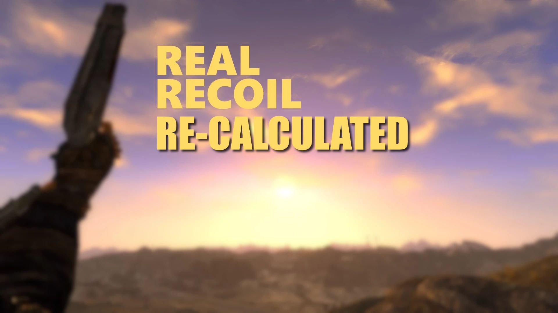 Real Recoil Recalculated mod for Fallout: New Vegas