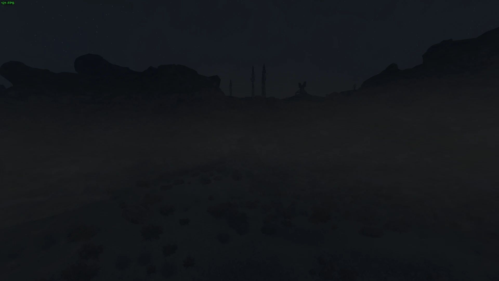 Subtle Sandstorms mod for Fallout: New Vegas