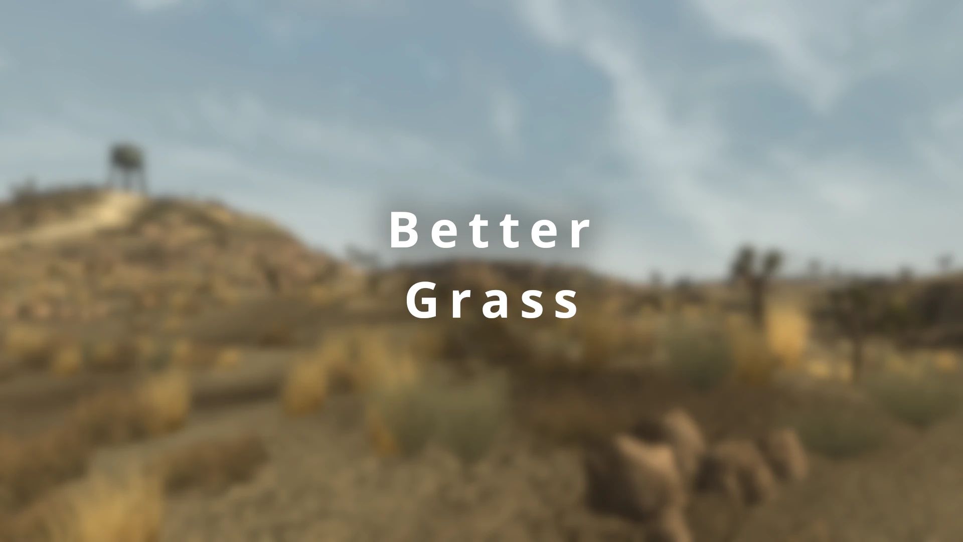 Better Grass (ESPless) mod for Fallout: New Vegas