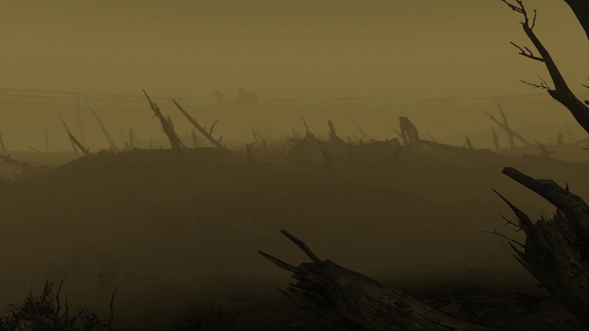 Glowing Sea De-Lit mod for Fallout 4