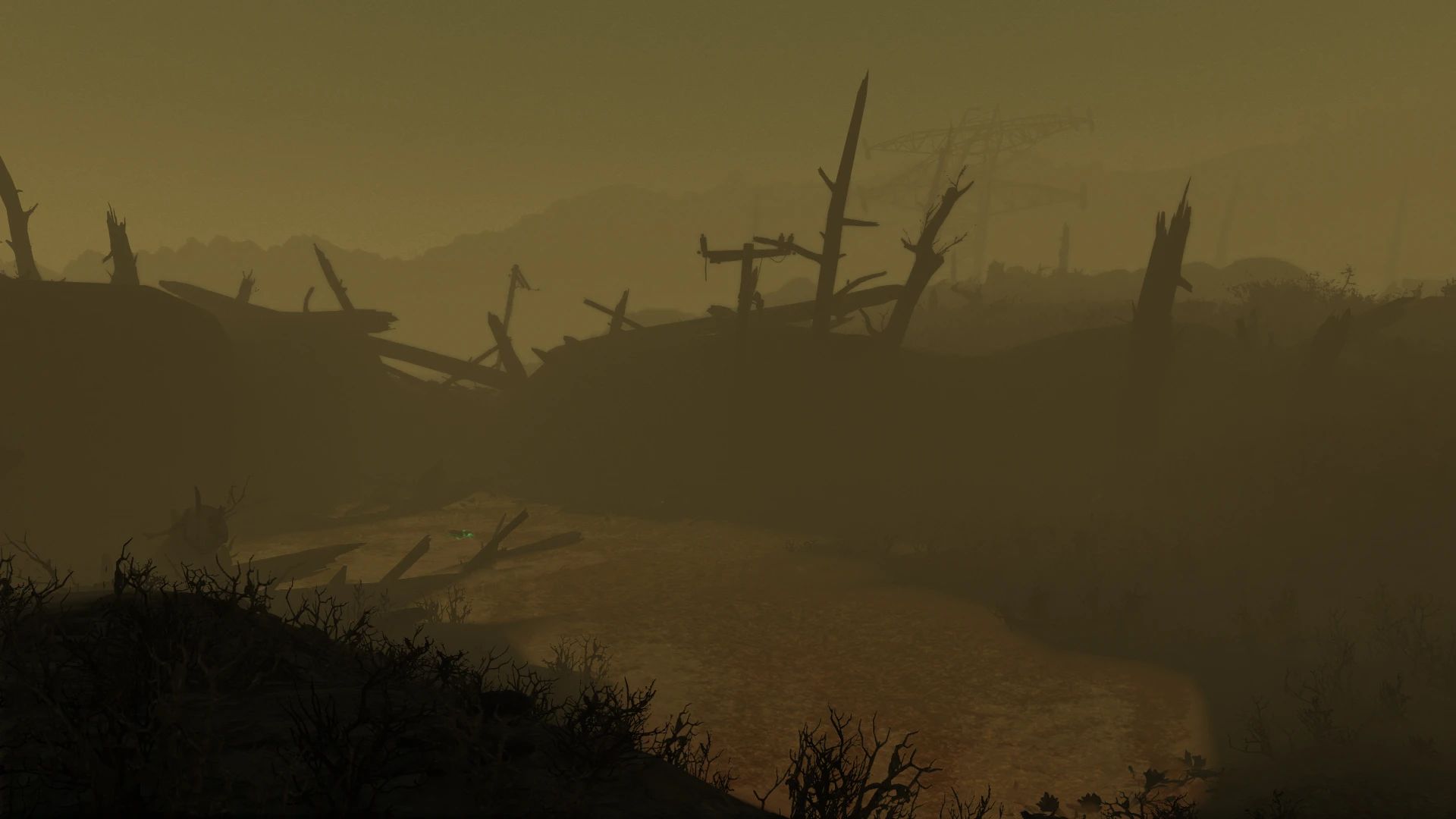 Glowing Sea De-Lit mod for Fallout 4