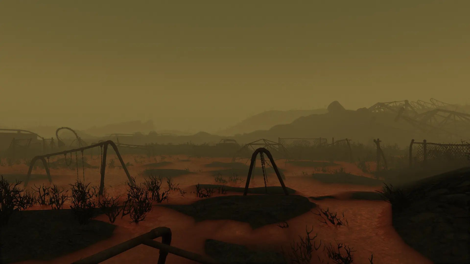 Glowing Sea De-Lit mod for Fallout 4