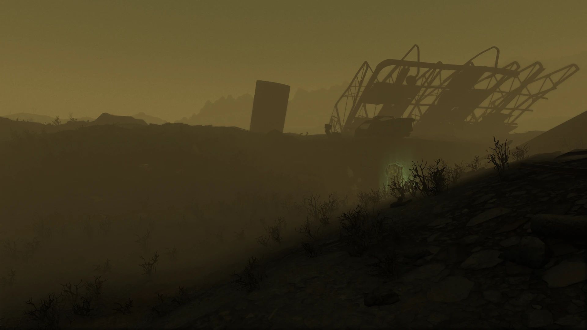 Glowing Sea De-Lit mod for Fallout 4
