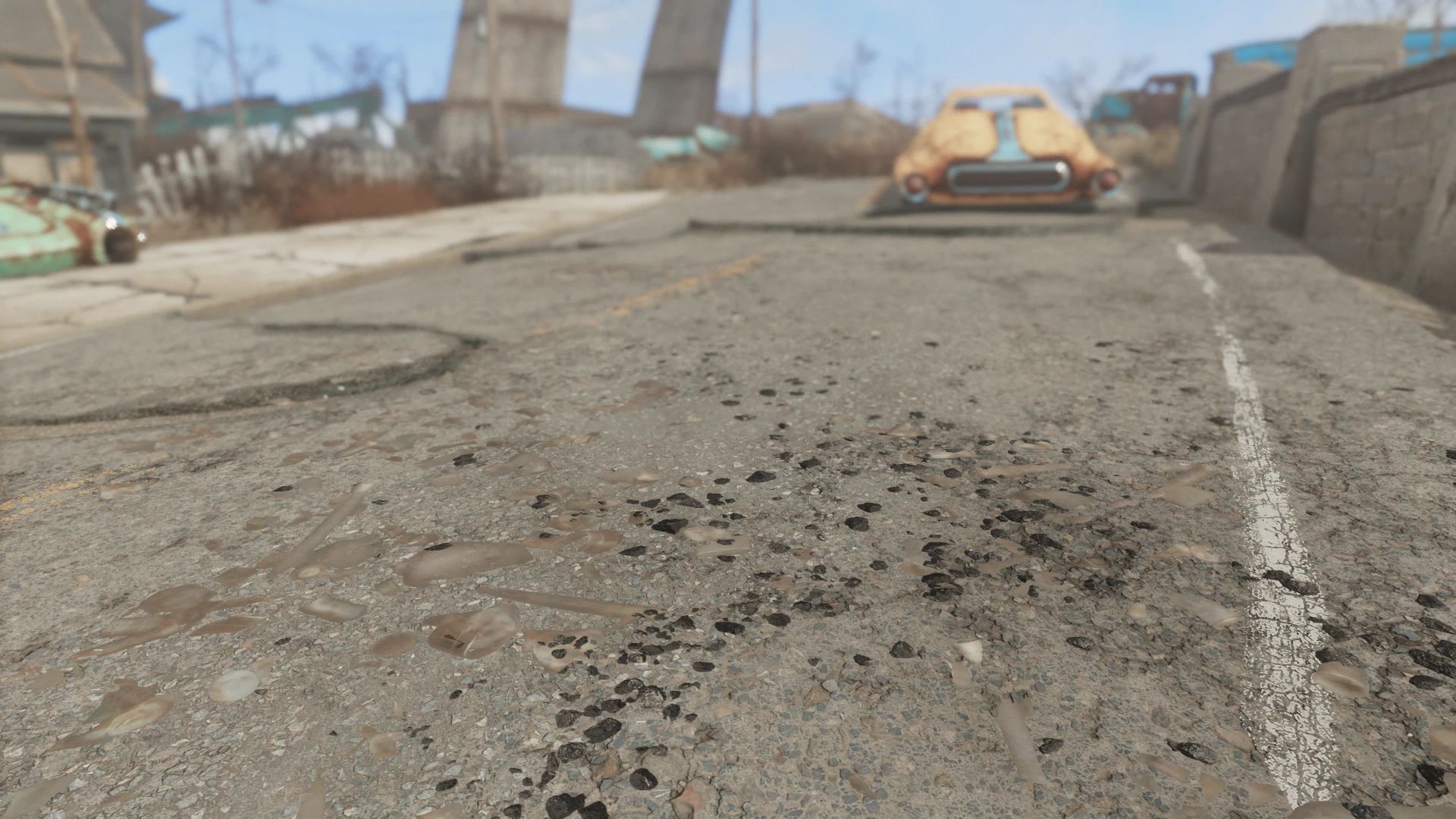 Wasteland Debris mod for Fallout 4