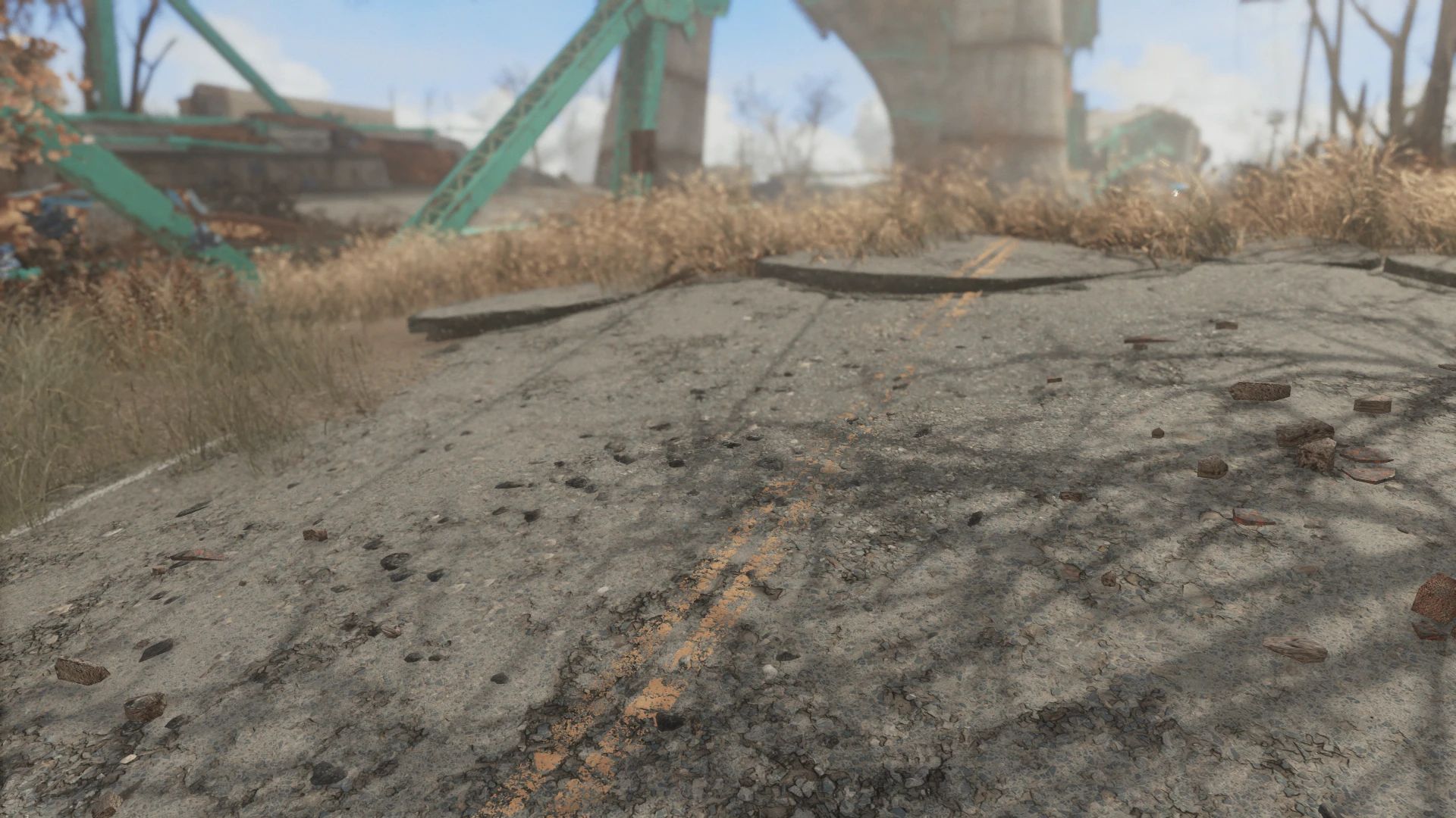 Wasteland Debris mod for Fallout 4