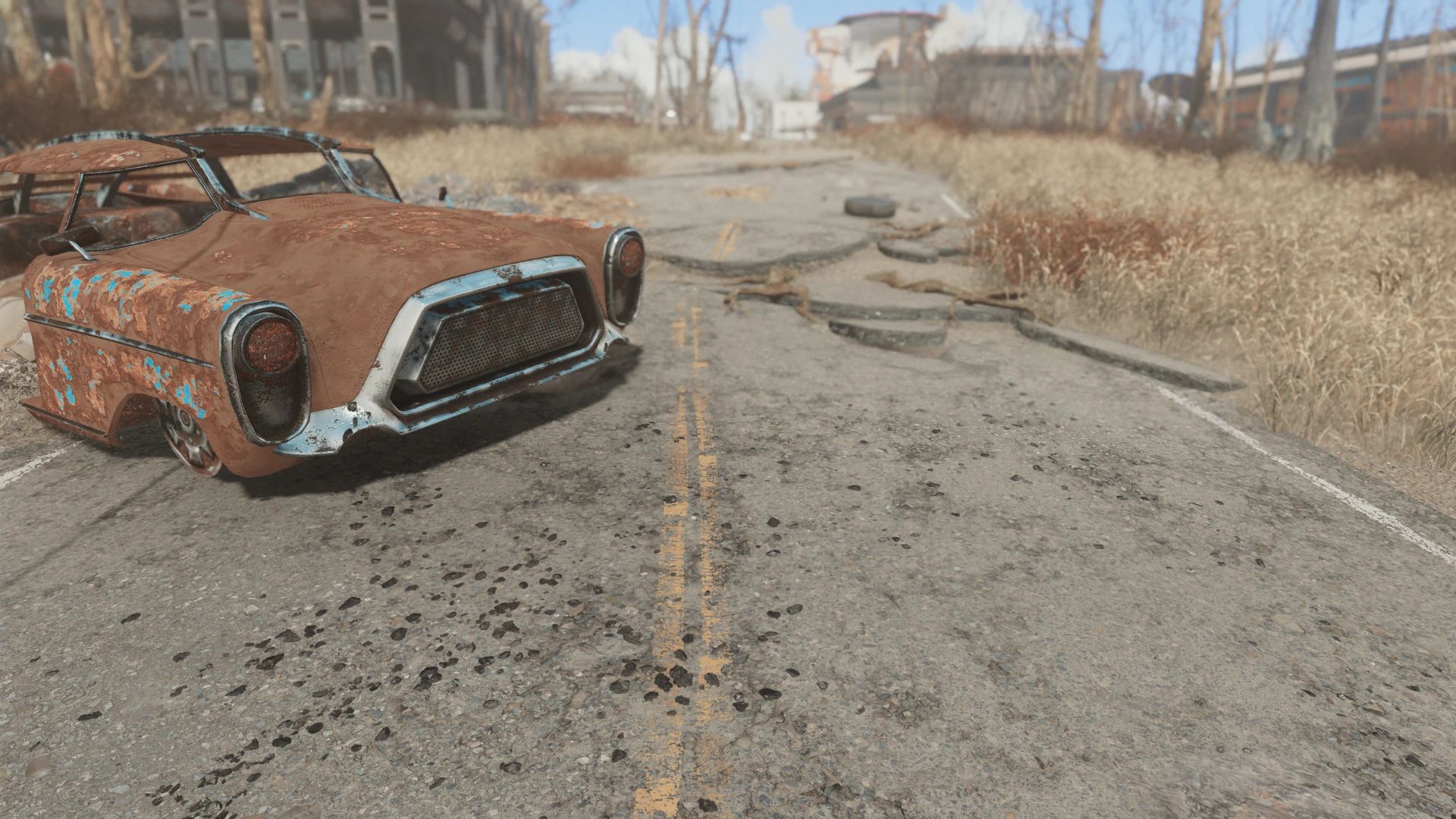 Wasteland Debris mod for Fallout 4
