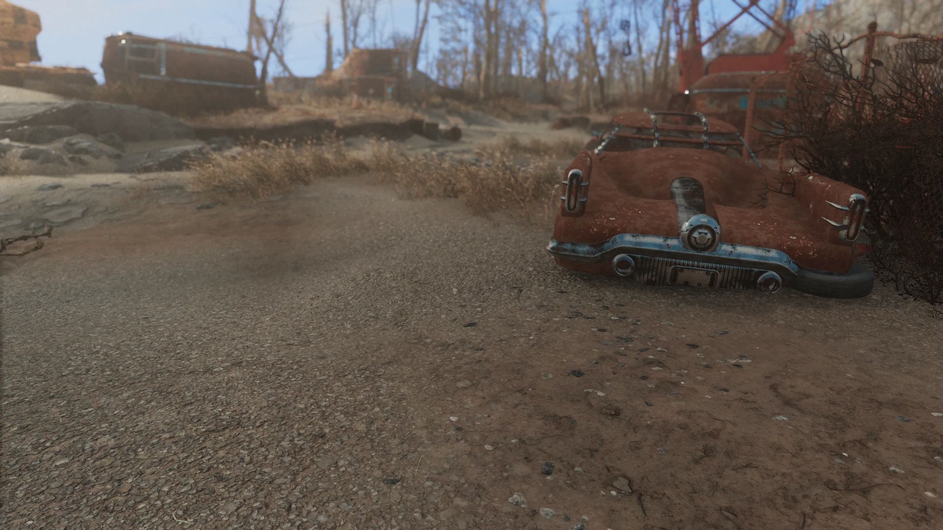 Wasteland Debris mod for Fallout 4
