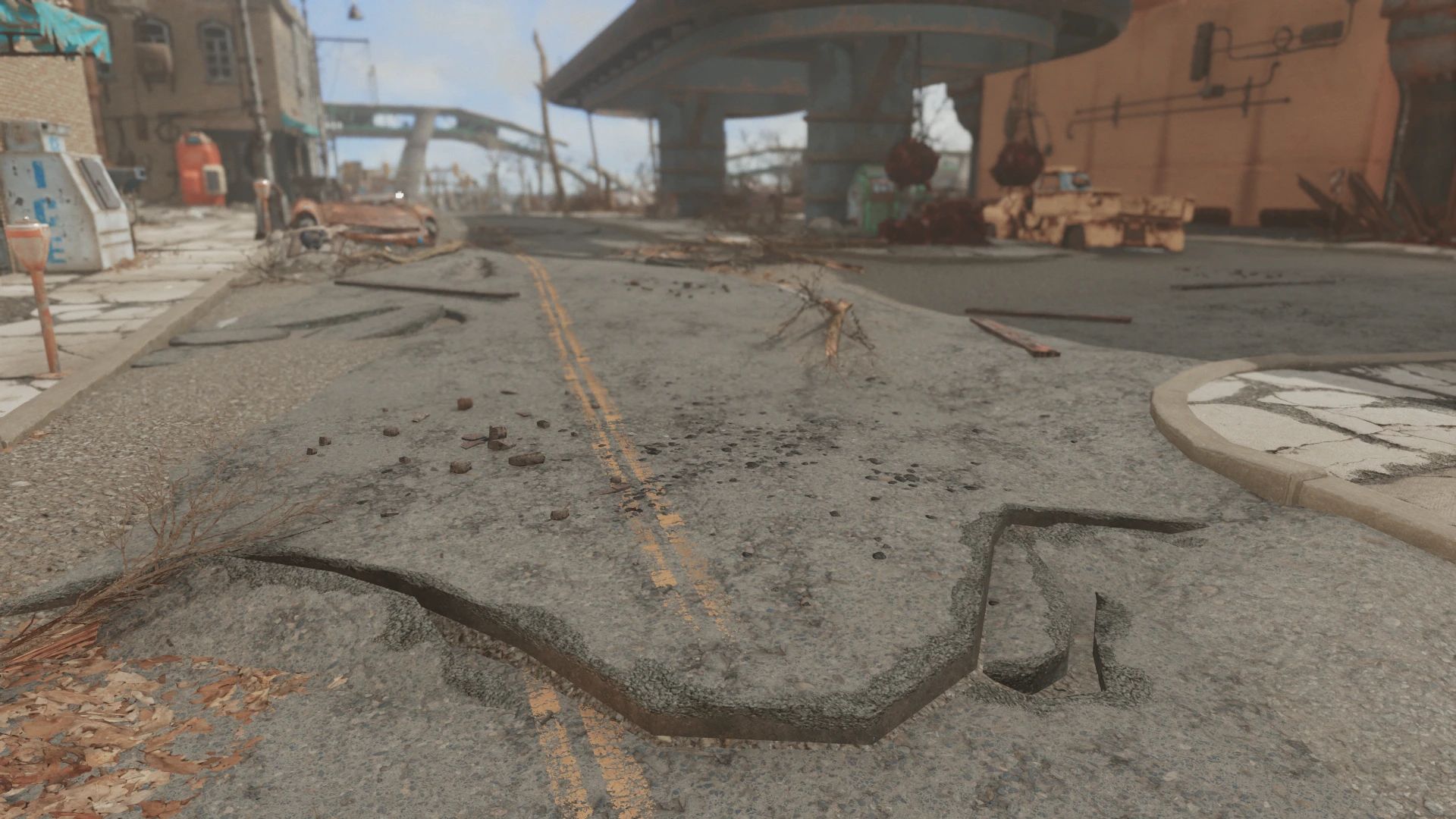 Wasteland Debris mod for Fallout 4