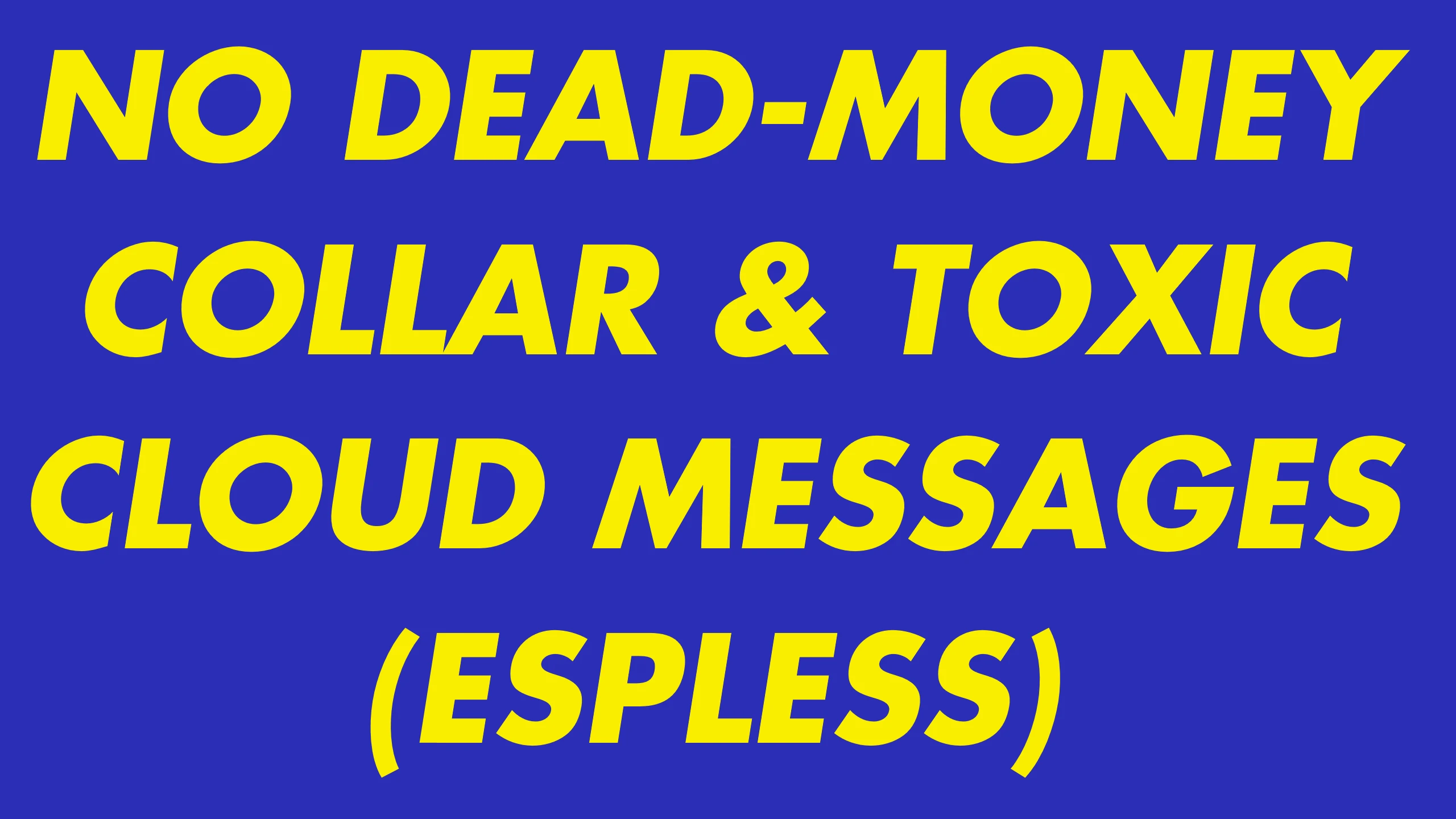 No Dead-Money Collar and Cloud Messages mod for Fallout: New Vegas