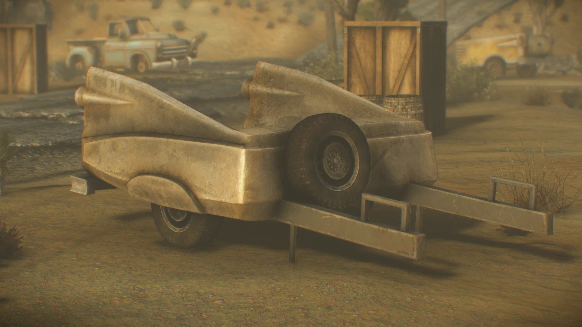 Classic - Brahmin Carts mod for Fallout: New Vegas