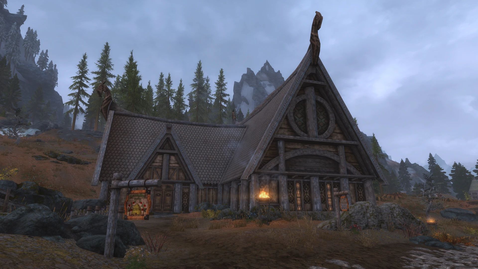 Moonshadow ReShade mod for The Elder Scrolls V: Skyrim Special Edition