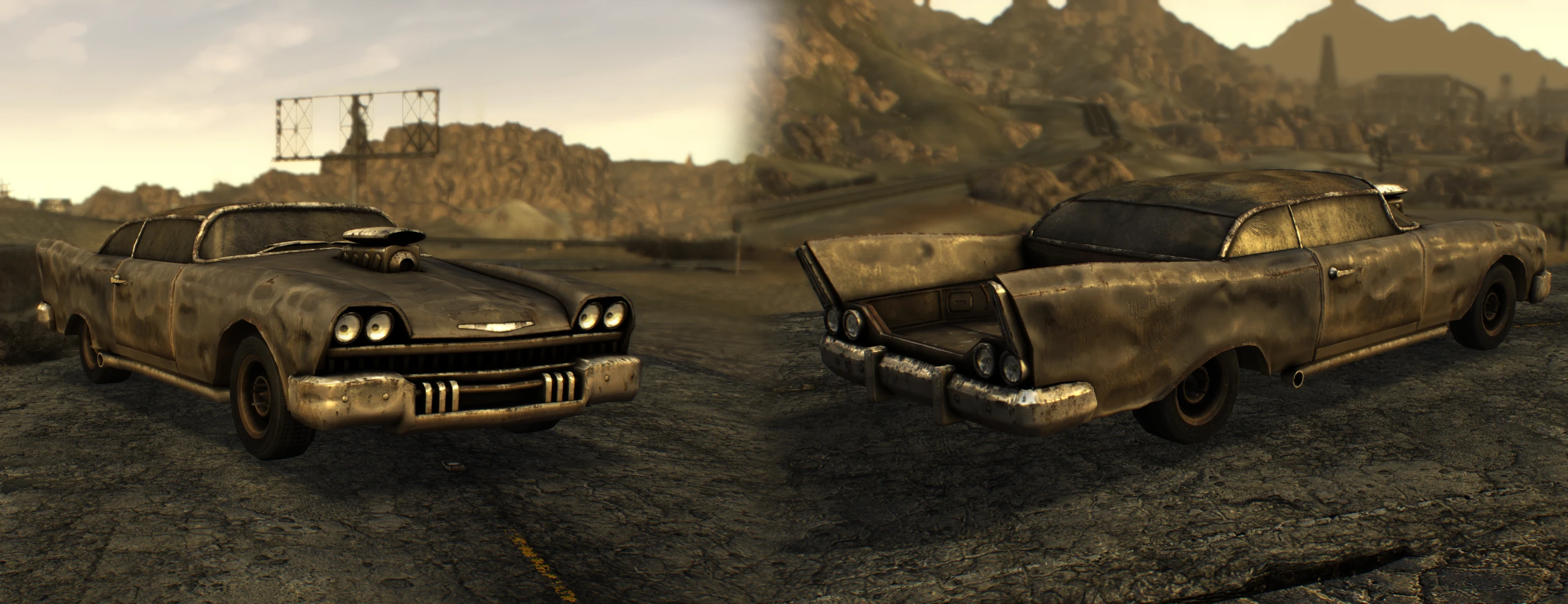 Physically Based Vehicles mod for Fallout: New Vegas