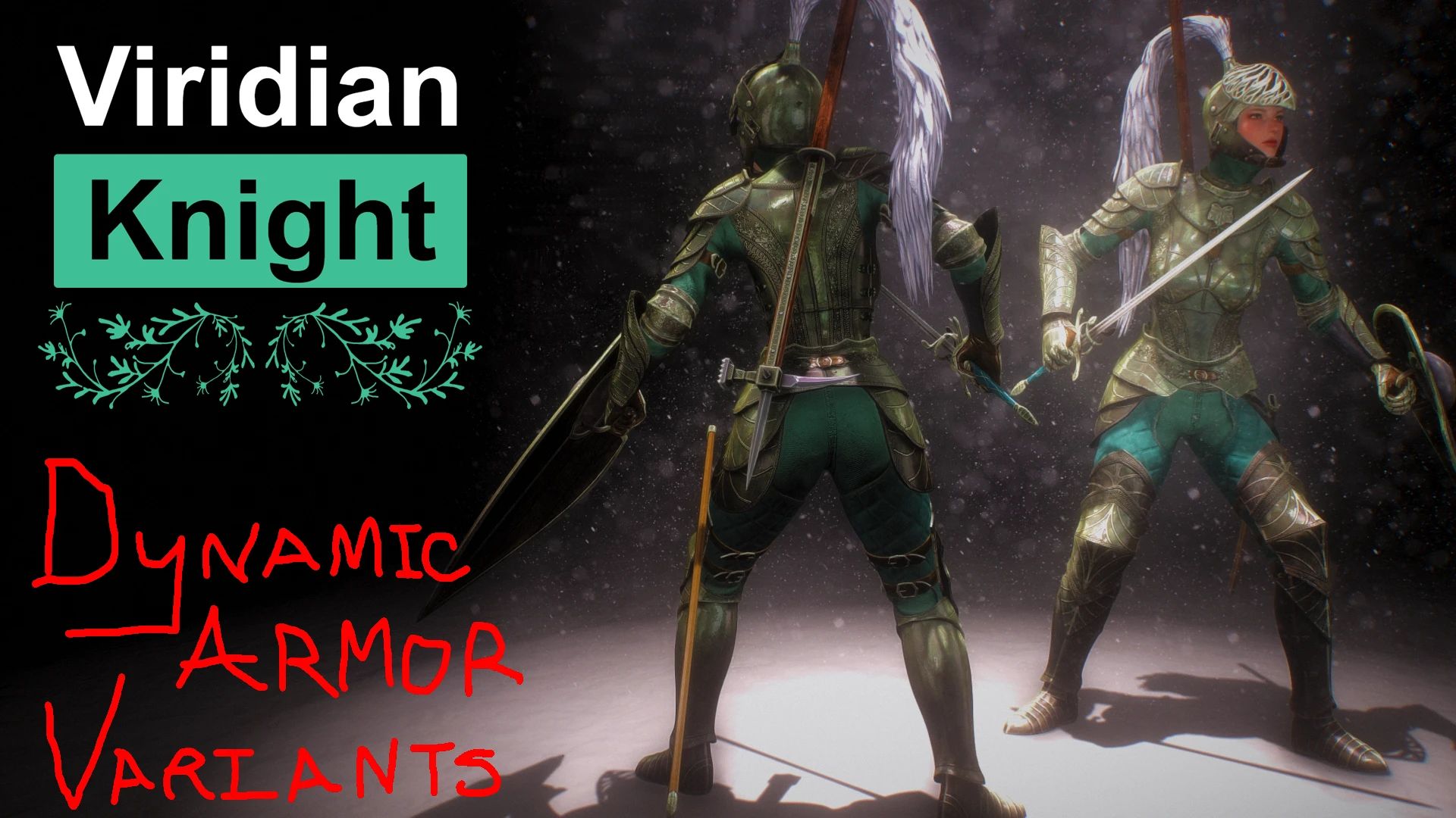 Viridian Knight - Dynamic Armor Variant Config mod for The Elder Scrolls V: Skyrim Special Edition