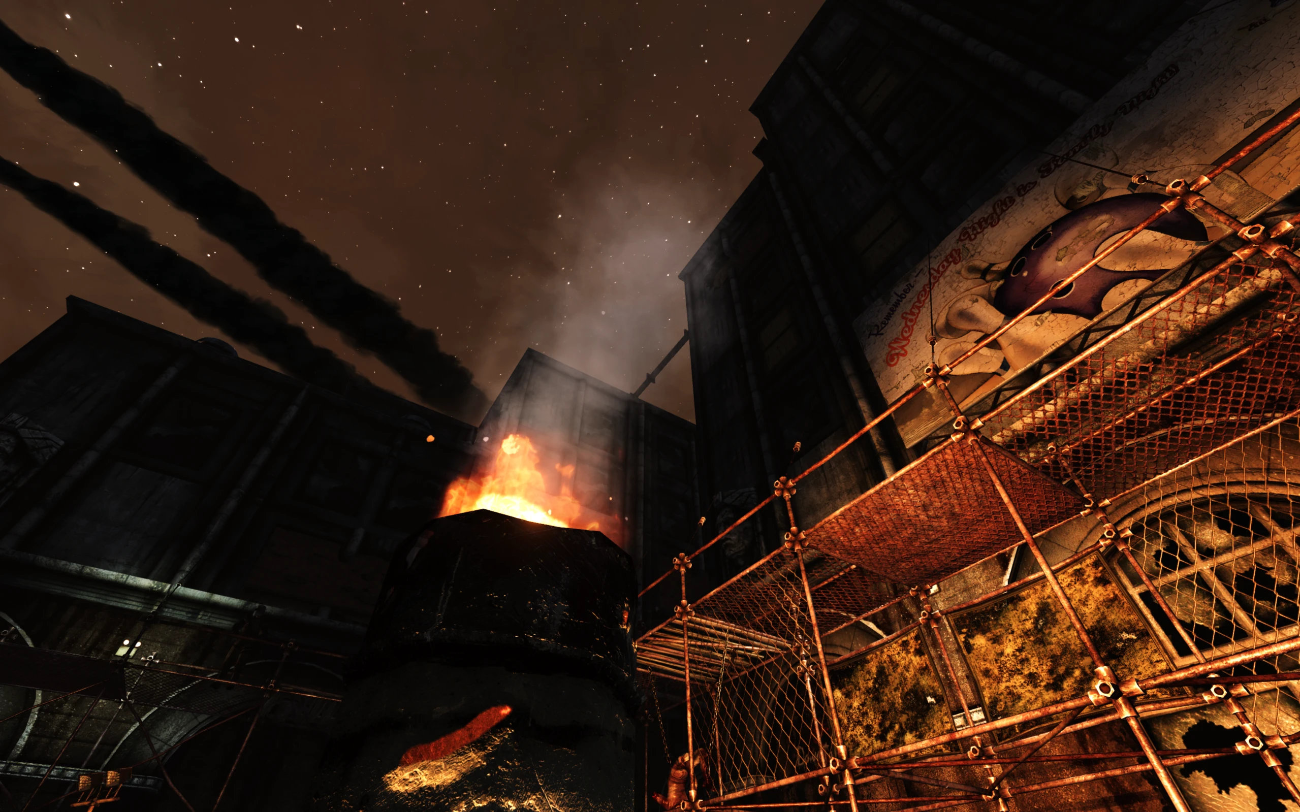 Special Series - Fire Barrel FX Standalone mod for Fallout: New Vegas