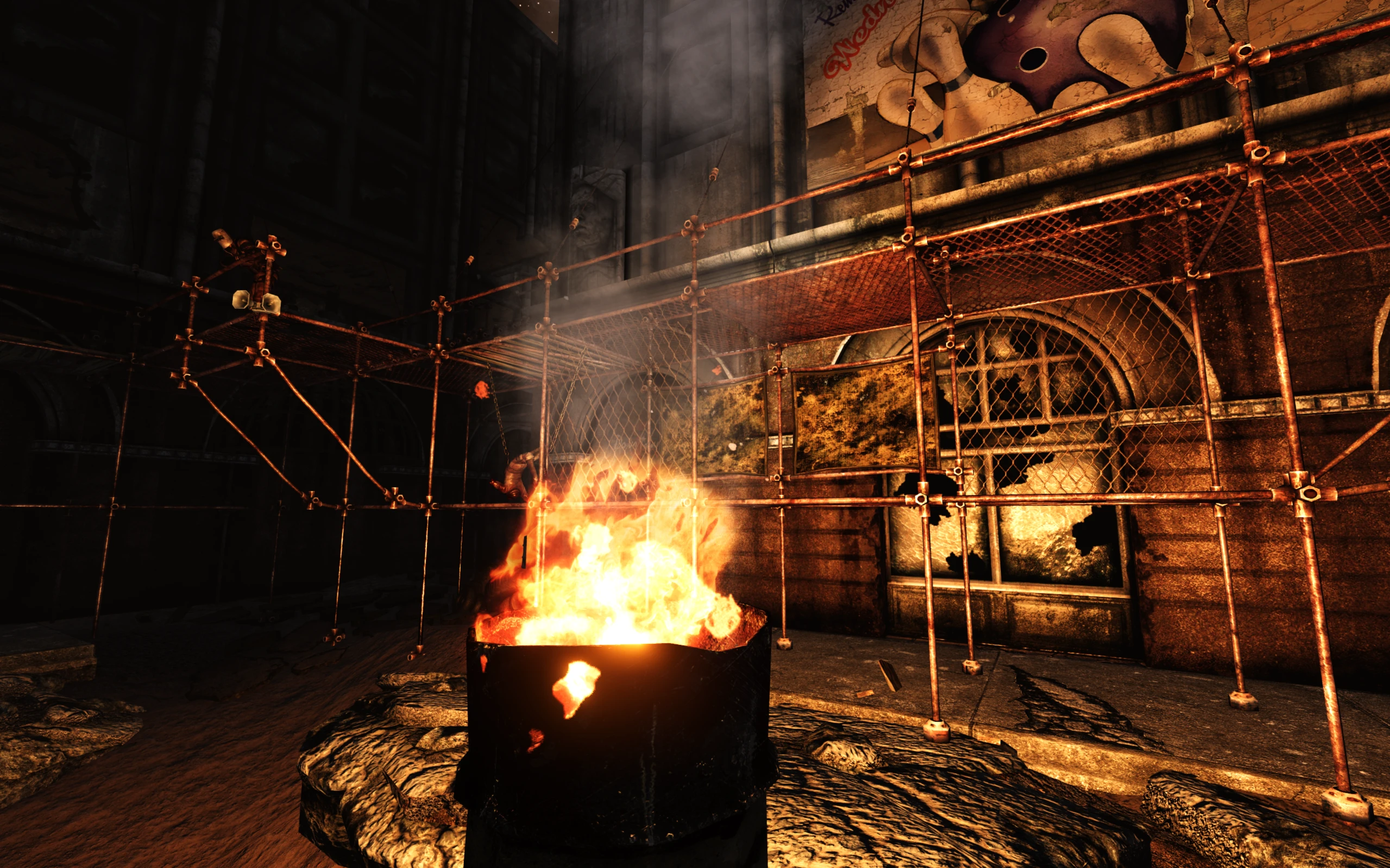 Special Series - Fire Barrel FX Standalone mod for Fallout: New Vegas