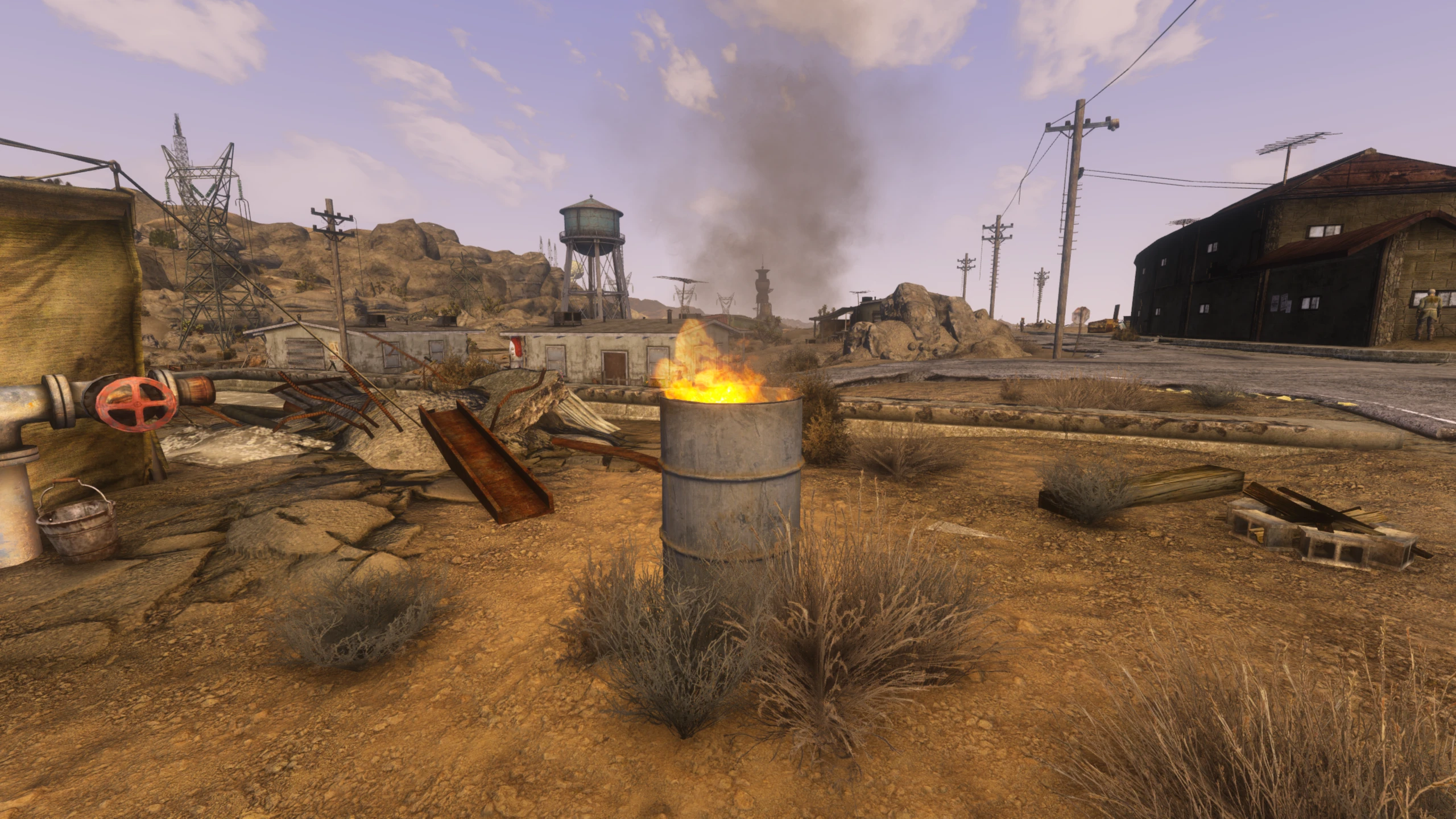 Special Series - Fire Barrel FX Standalone mod for Fallout: New Vegas