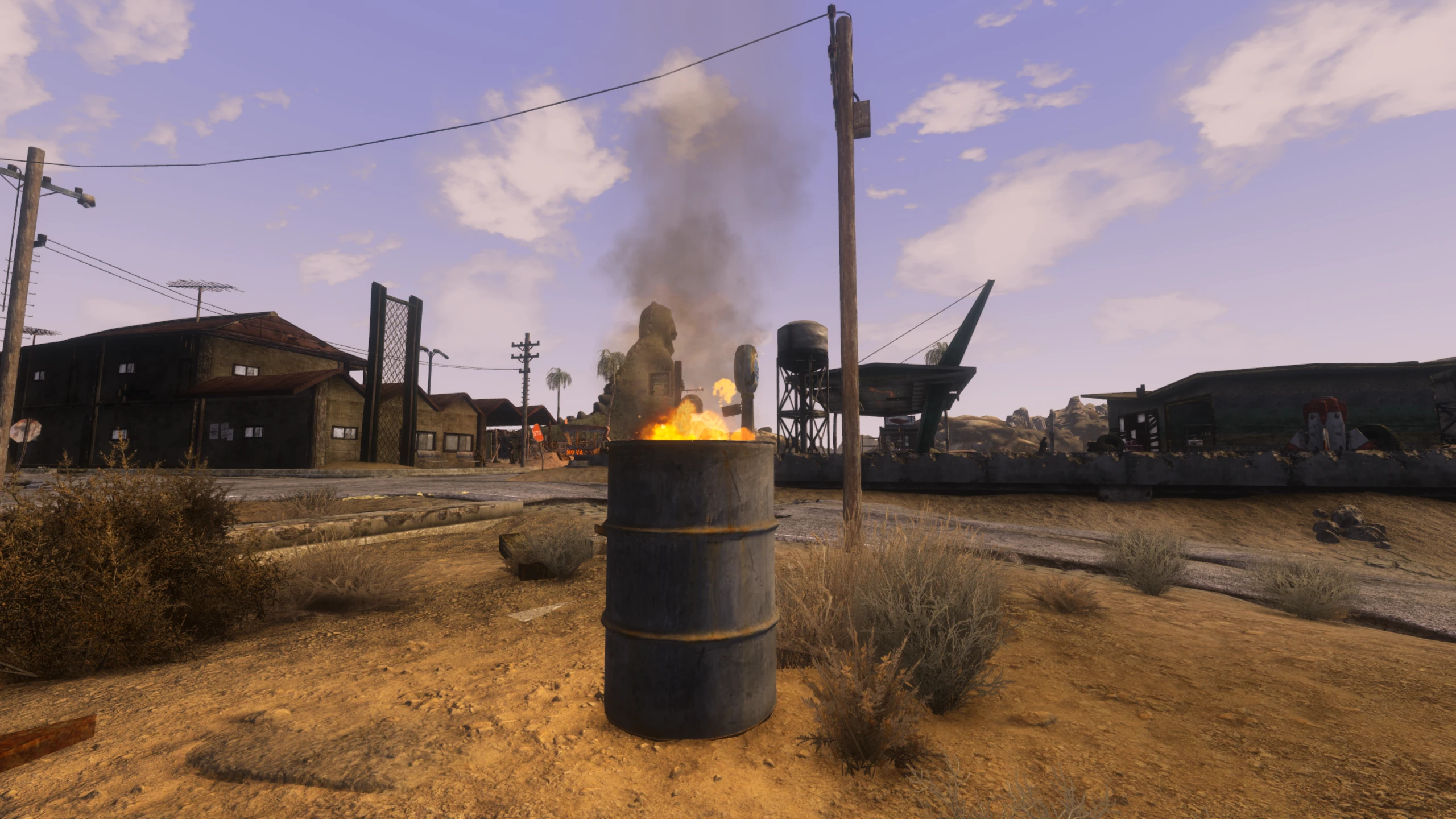 Special Series - Fire Barrel FX Standalone mod for Fallout: New Vegas