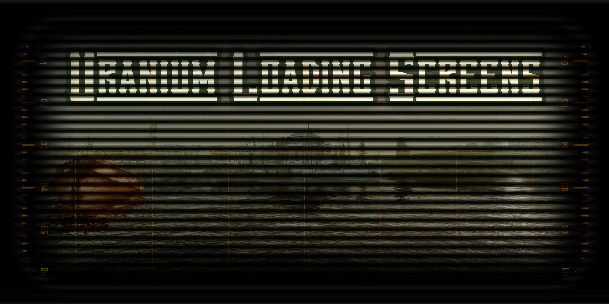 Uranium Loading Screens mod for Fallout: New Vegas