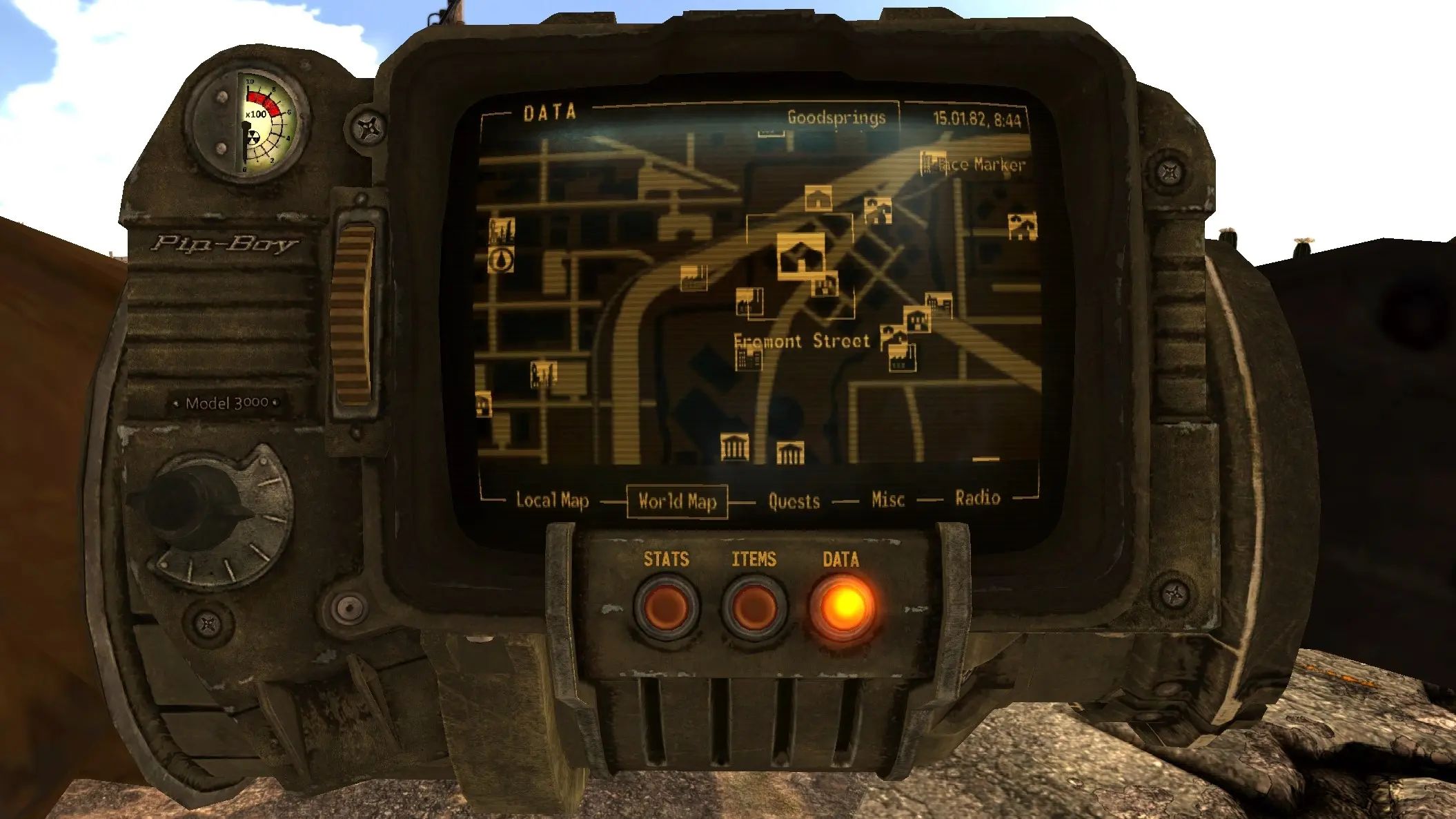 New Vegas Map Marker Project mod for Fallout: New Vegas