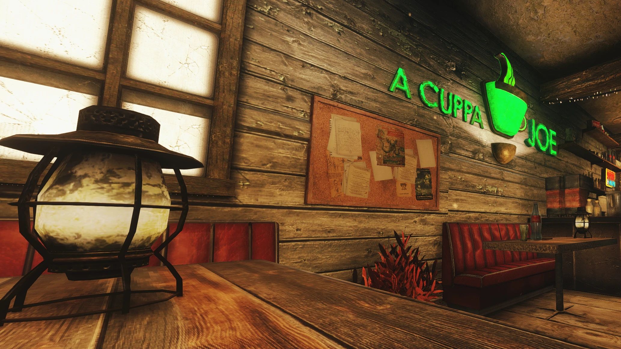 The Goodsprings Coffee House mod for Fallout: New Vegas