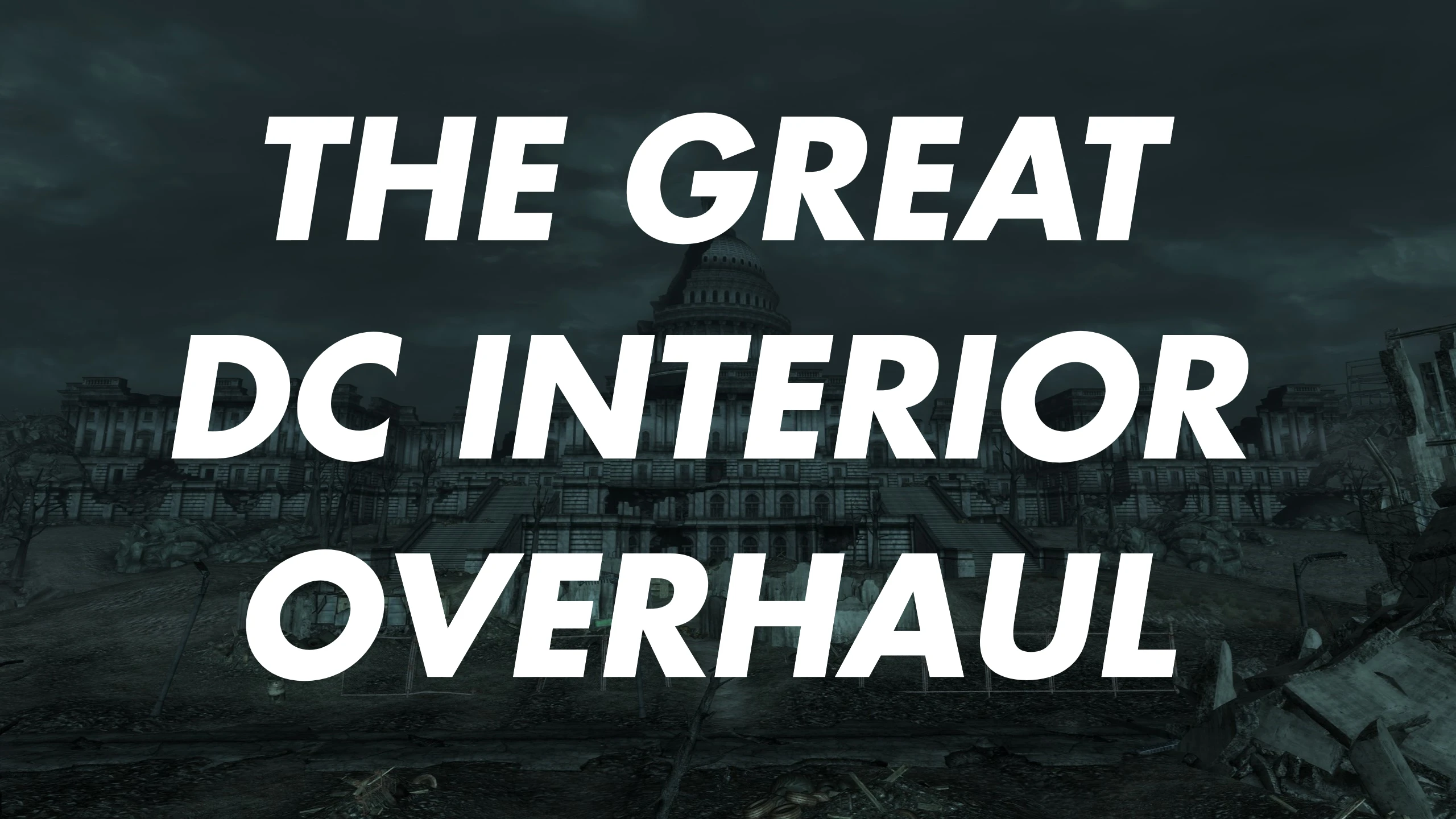 The Great DC Interior Overhaul mod for Fallout: New Vegas