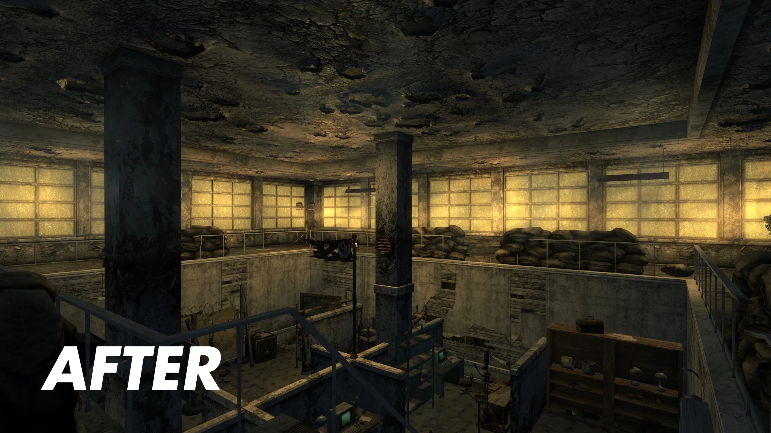 The Great DC Interior Overhaul mod for Fallout: New Vegas