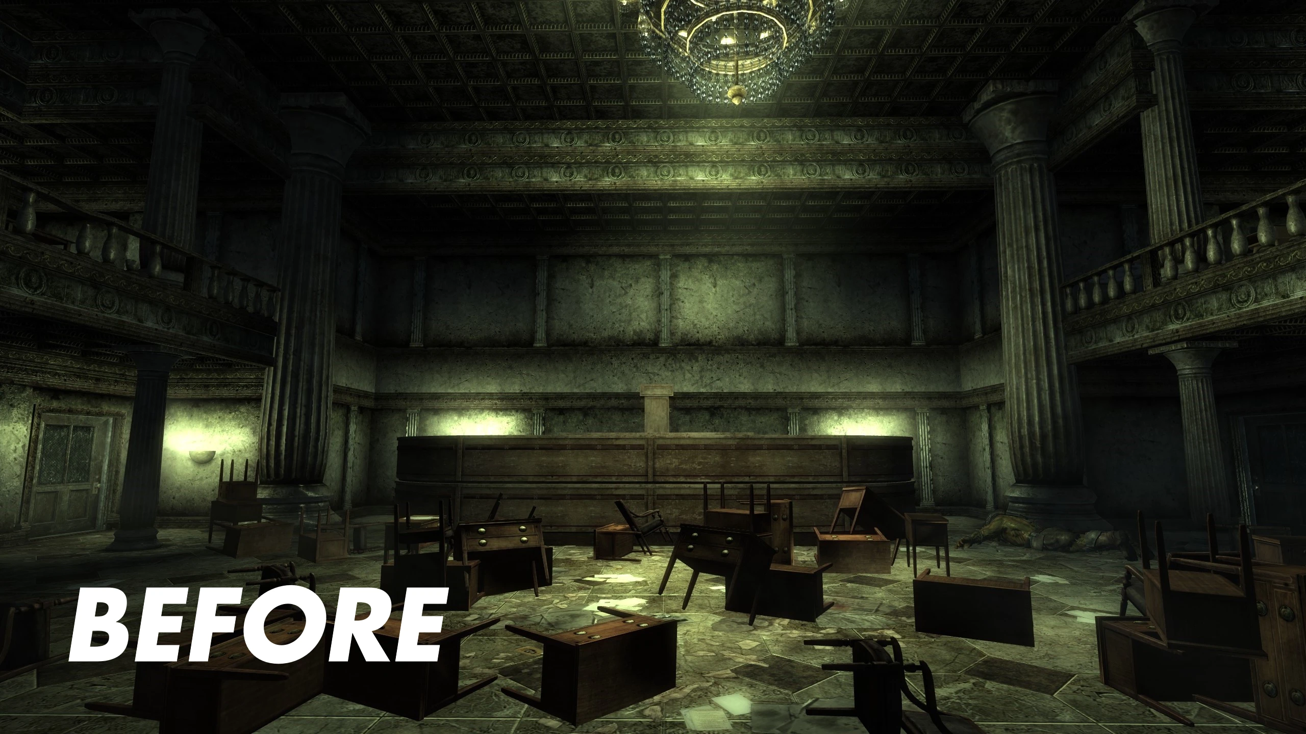 The Great DC Interior Overhaul mod for Fallout: New Vegas