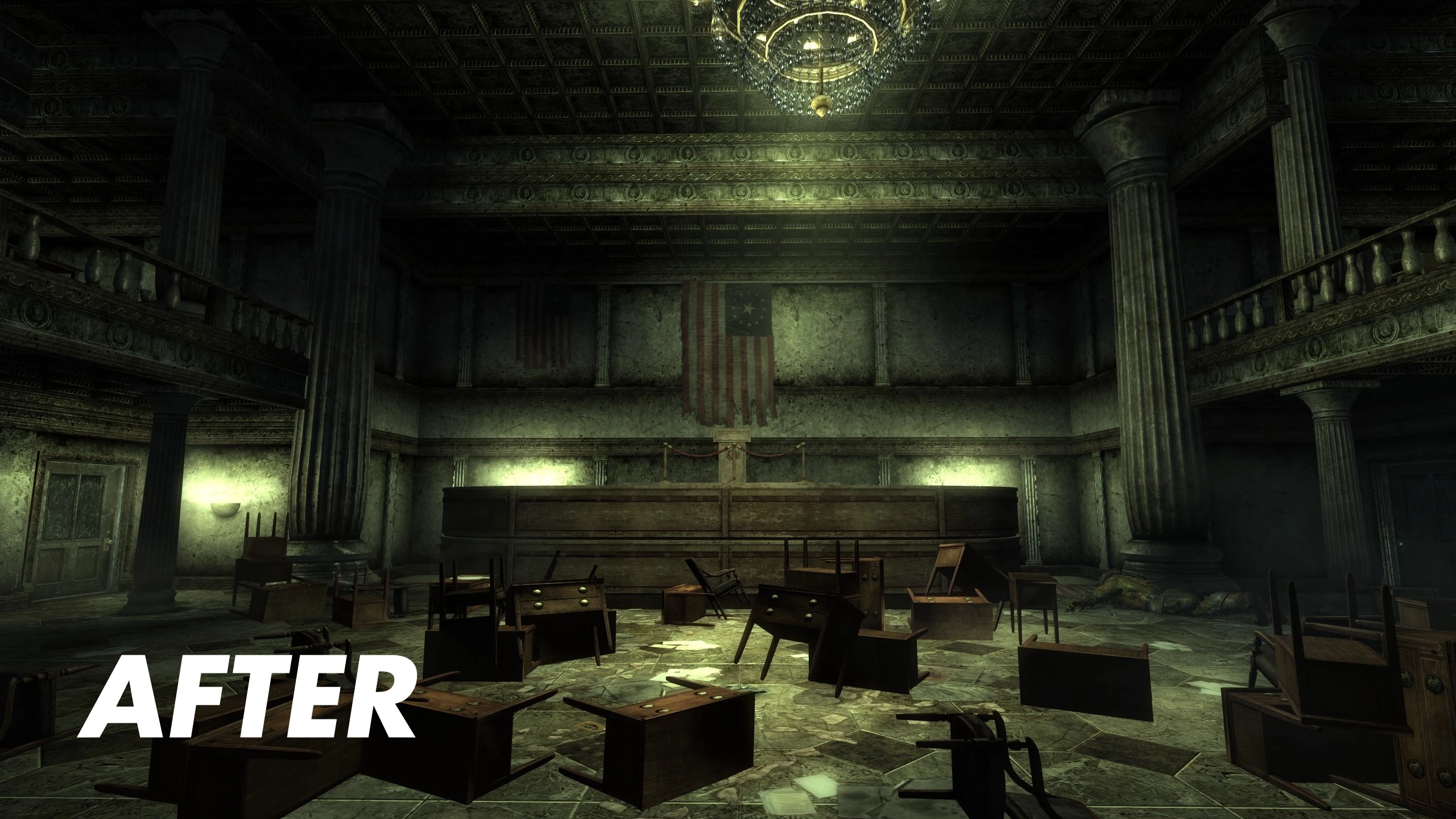 The Great DC Interior Overhaul mod for Fallout: New Vegas