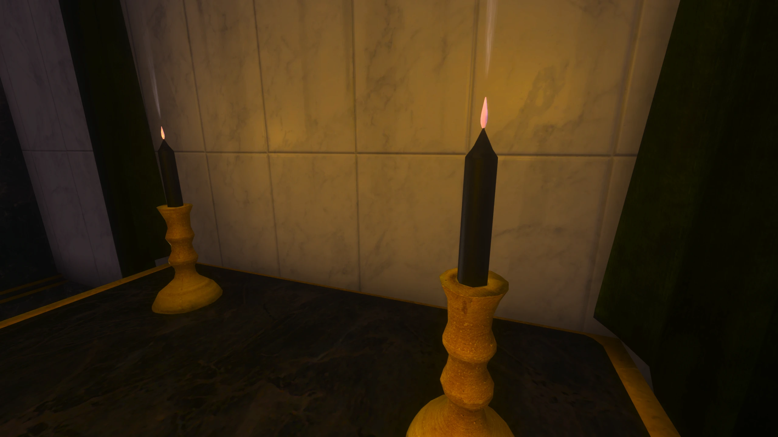 Luminous Candles mod for Fallout: New Vegas