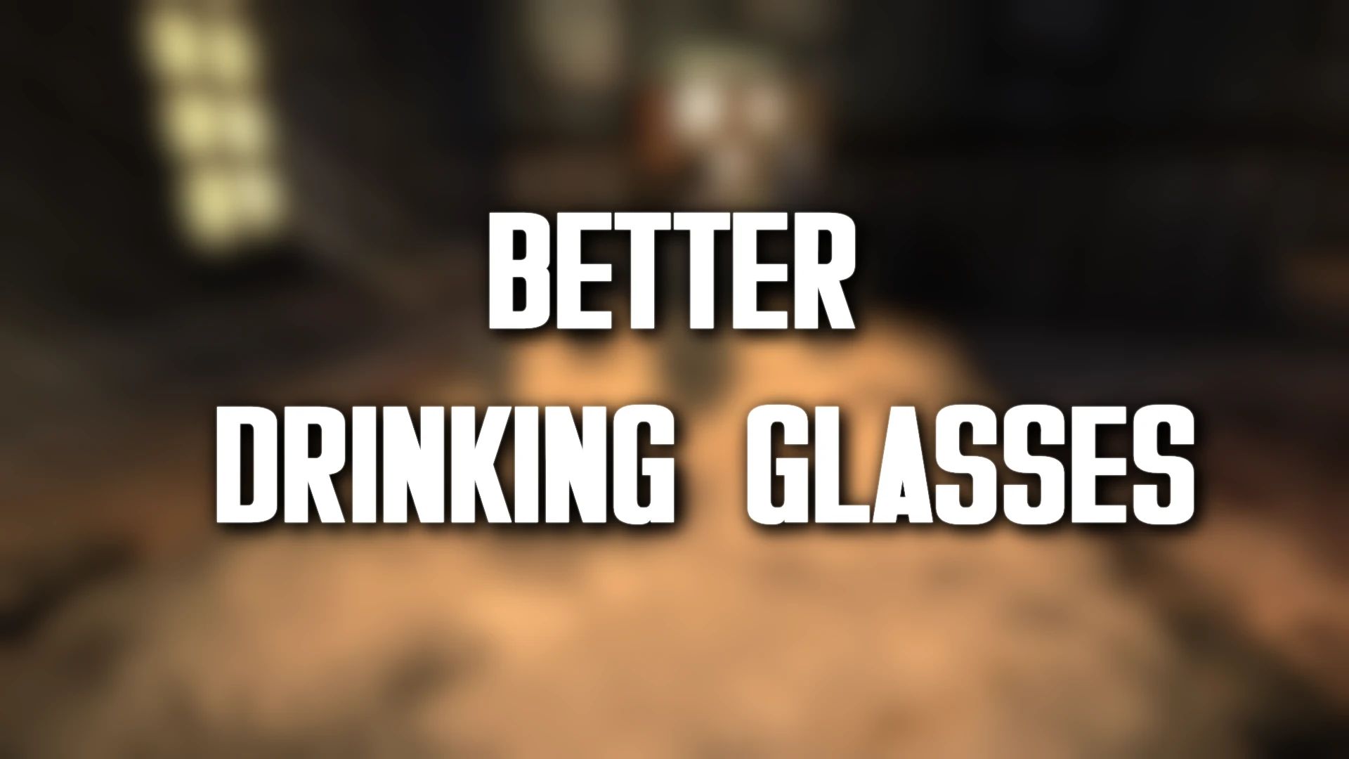 Better Drinking Glasses mod for Fallout: New Vegas