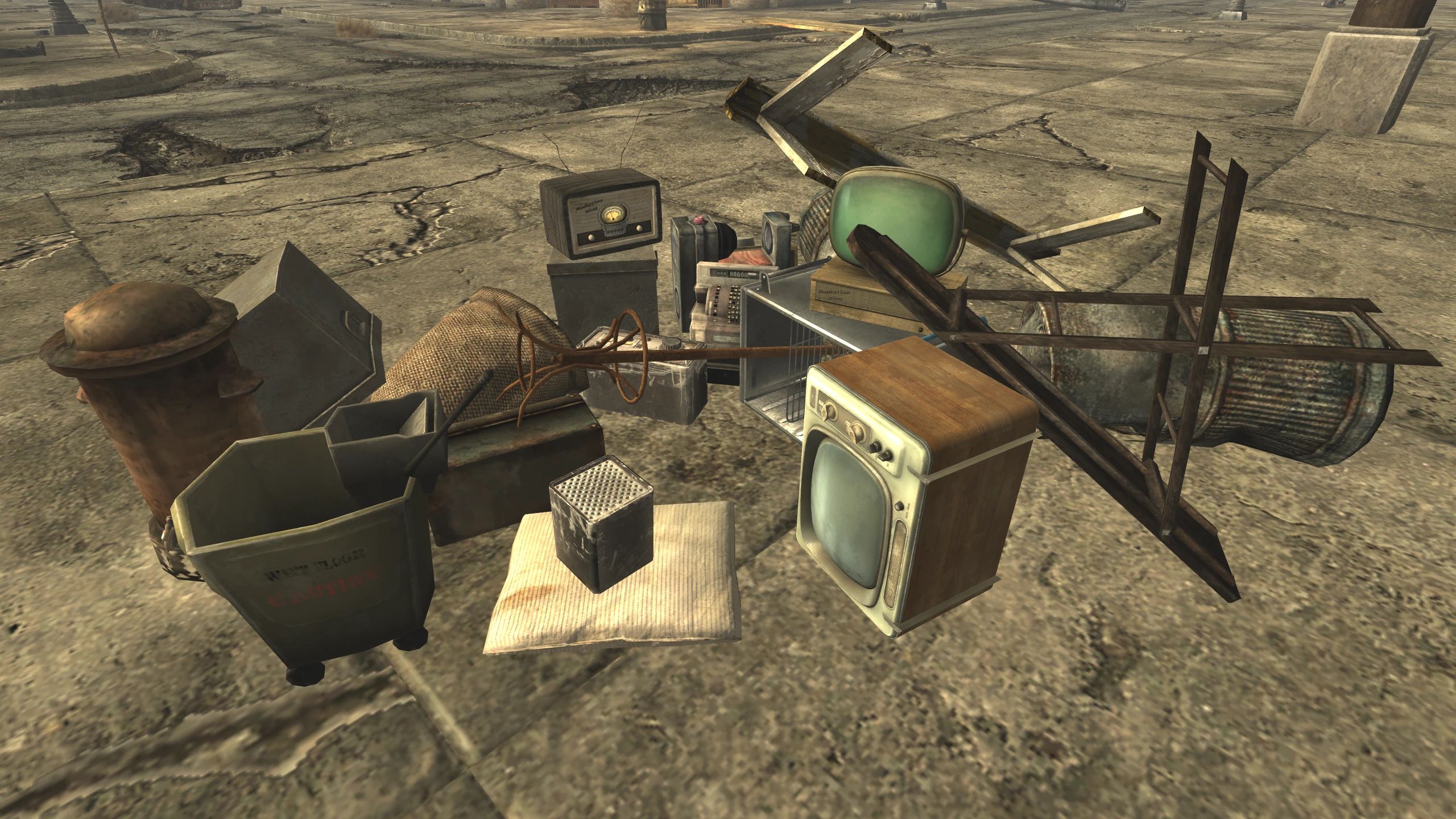 Dynamic World (More Movables Mod) mod for Fallout: New Vegas