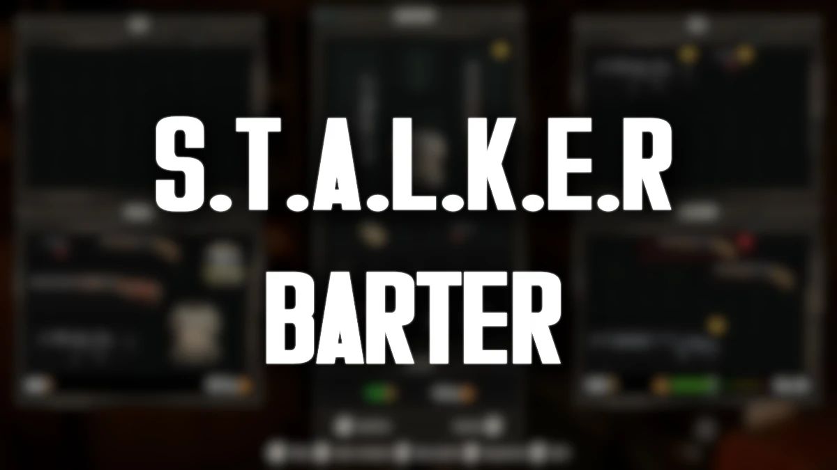 STALKER Barter (ESPless) mod for Fallout: New Vegas
