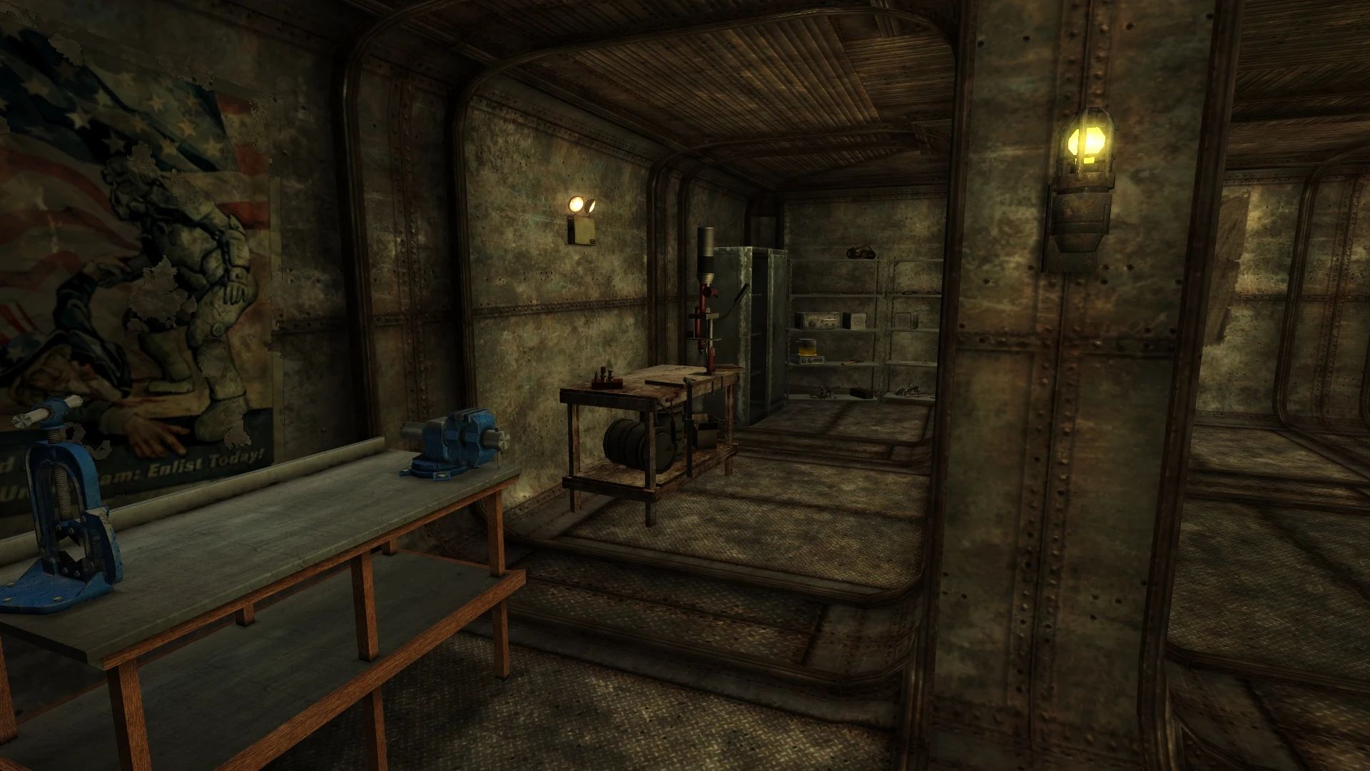 Simple Player Home Crafting Stations mod for Fallout: New Vegas