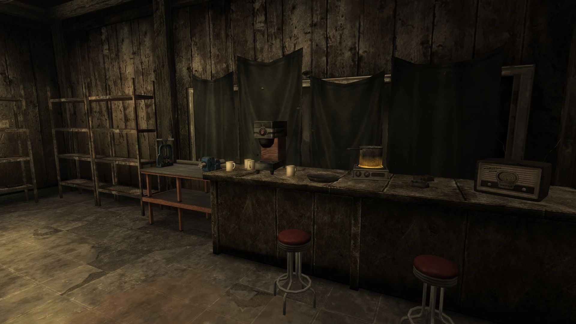 Simple Player Home Crafting Stations mod for Fallout: New Vegas