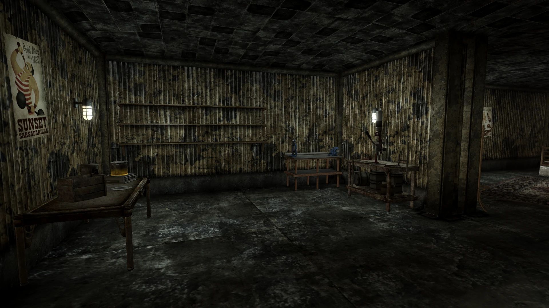 Simple Player Home Crafting Stations mod for Fallout: New Vegas
