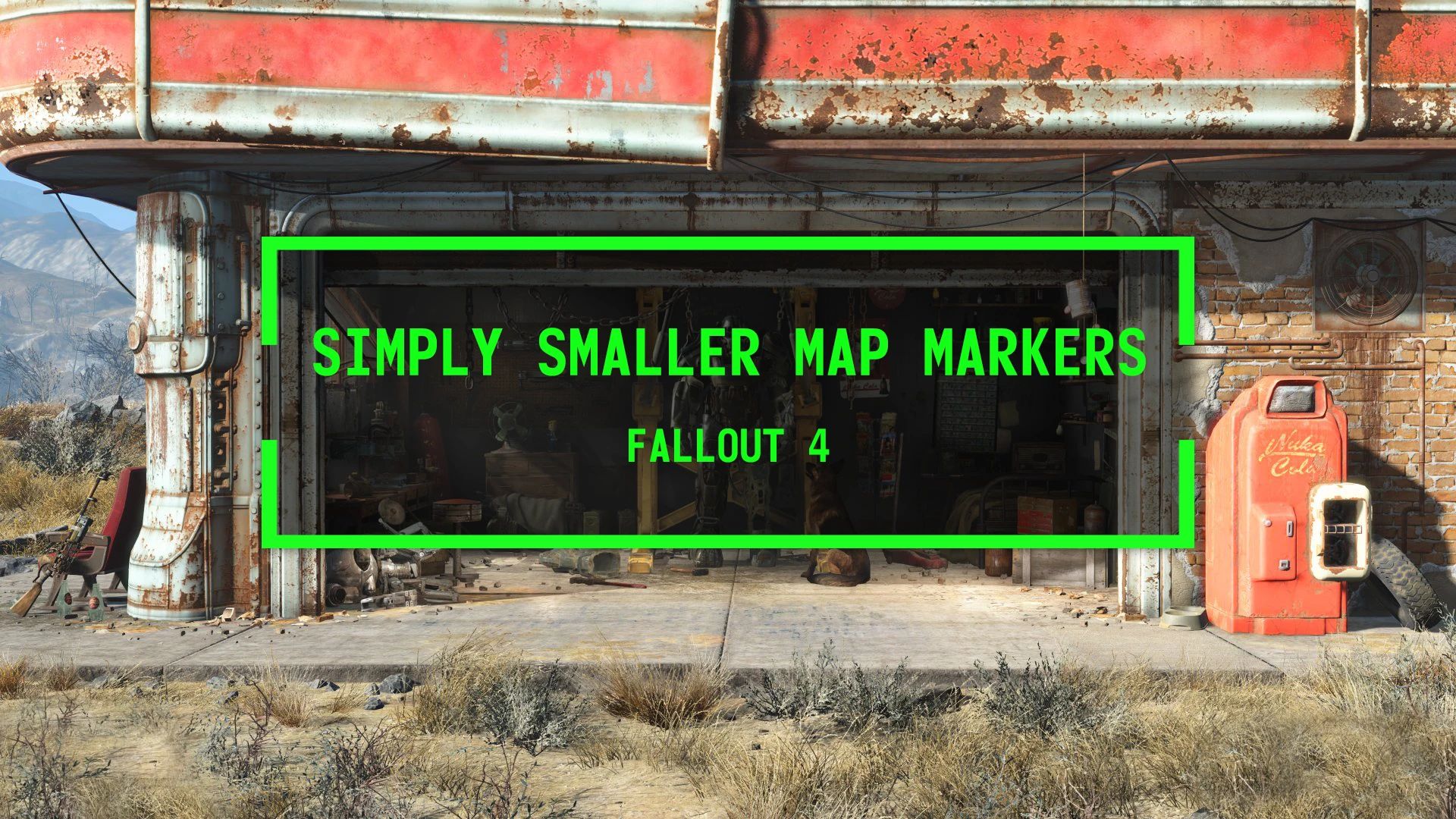 Simply Smaller Map Markers mod for Fallout 4