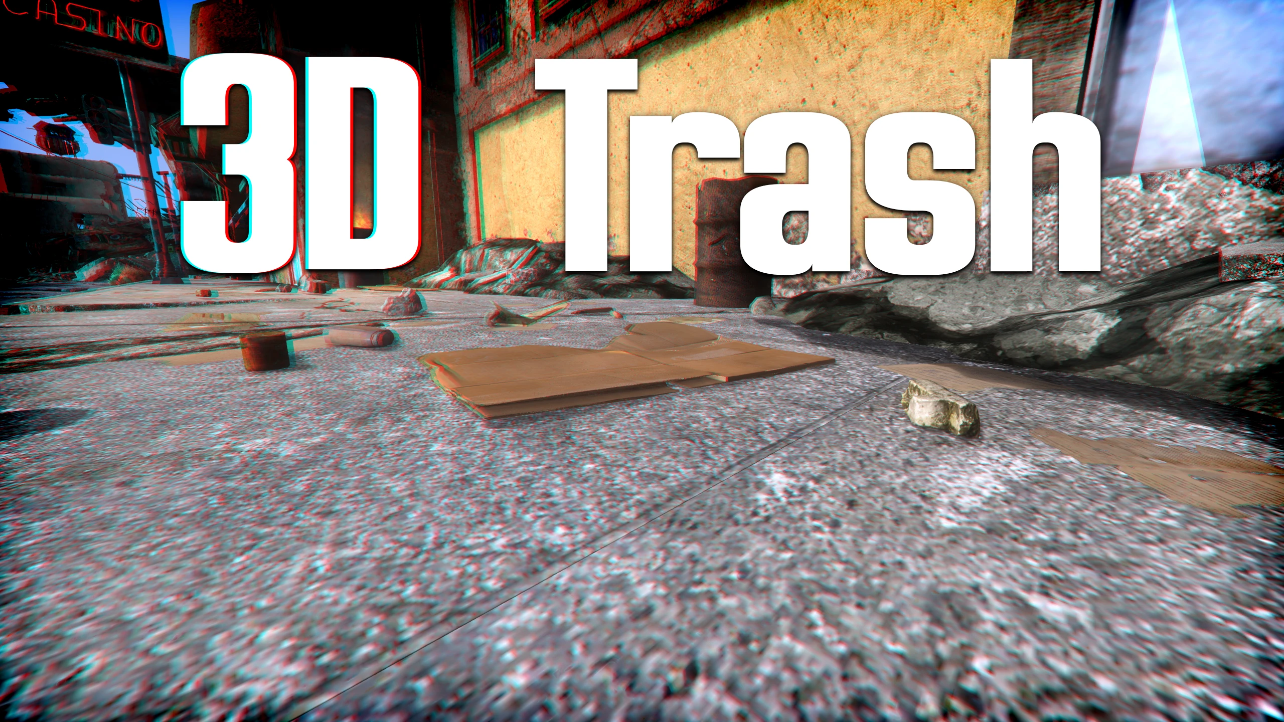 3D Trash mod for Fallout: New Vegas