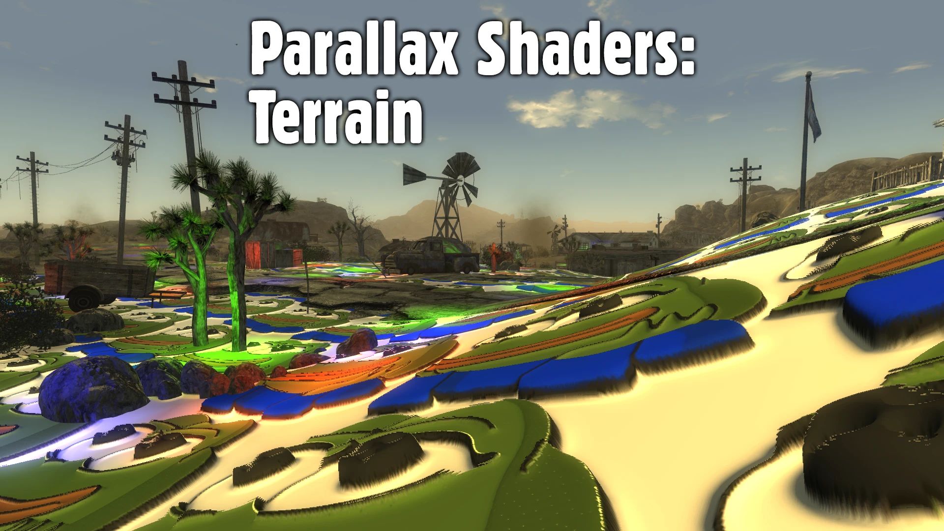 Parallax Shaders - Terrain mod for Fallout: New Vegas