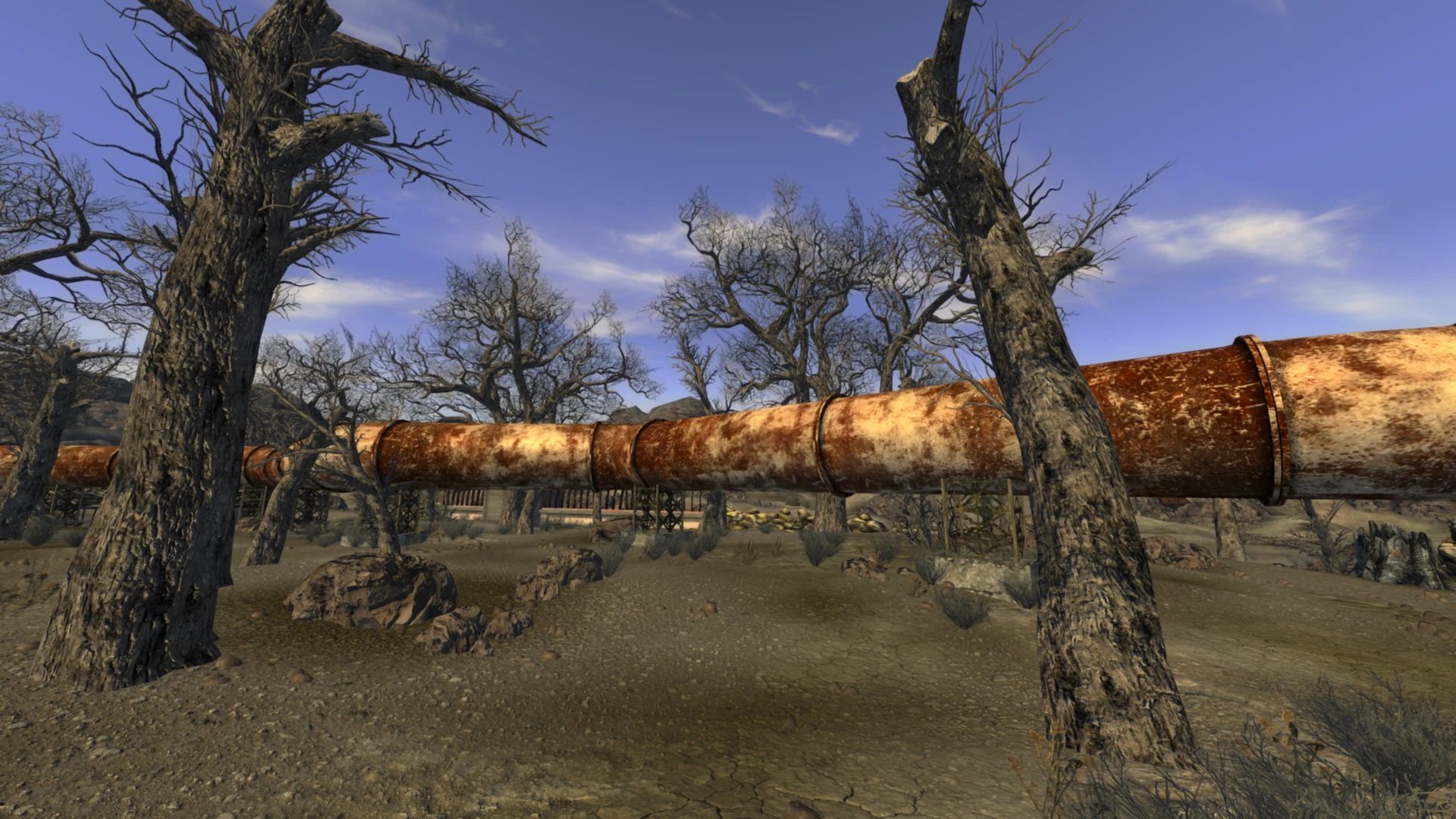 Blasted Trees mod for Fallout: New Vegas