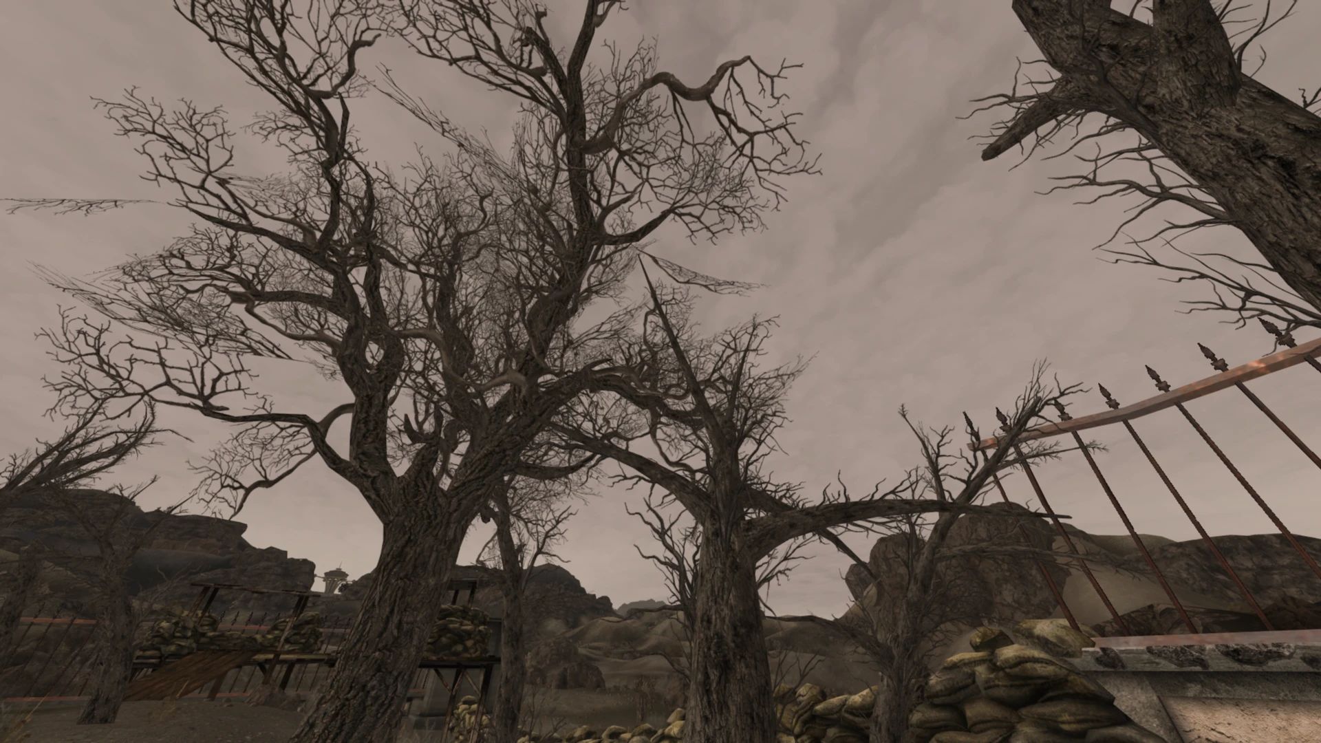 Blasted Trees mod for Fallout: New Vegas